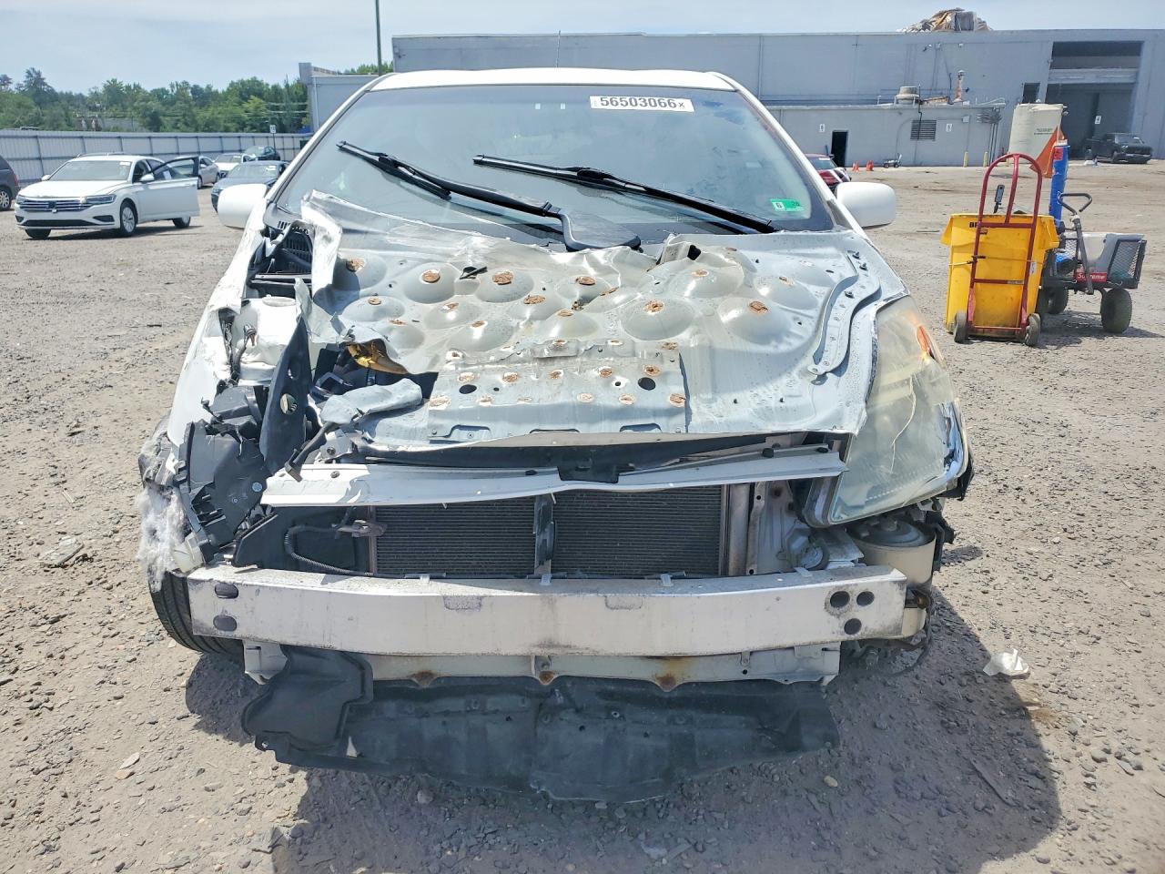 2006 Toyota Prius Base Белый vin: JTDKB20U767507768