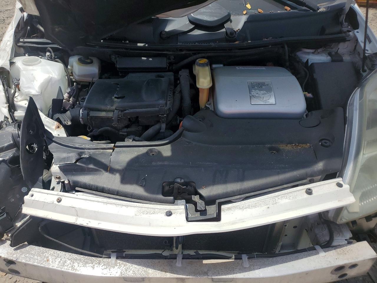 2006 Toyota Prius Base Белый vin: JTDKB20U767507768