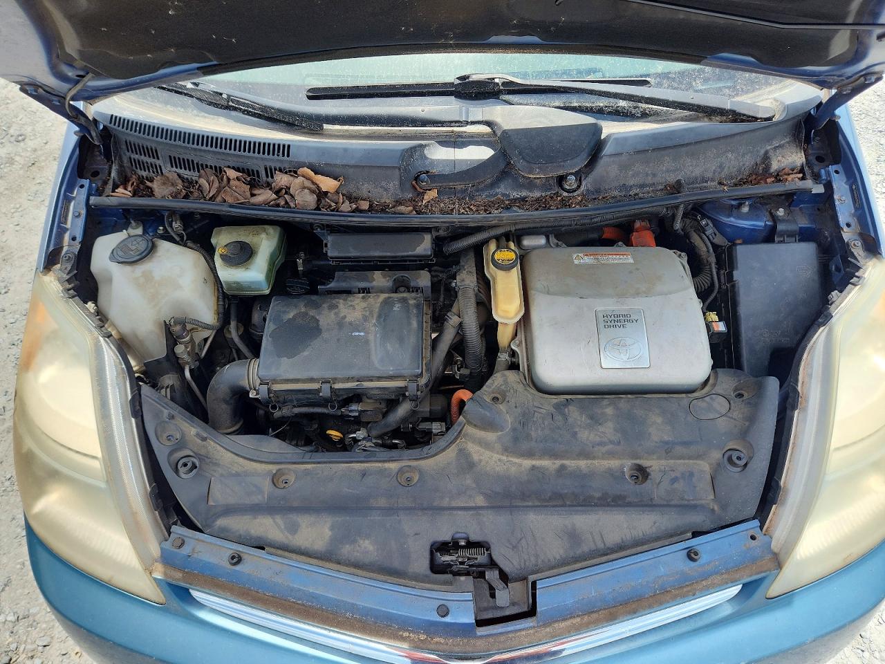 2006 Toyota Prius Base Blue vin: JTDKB20U767527616