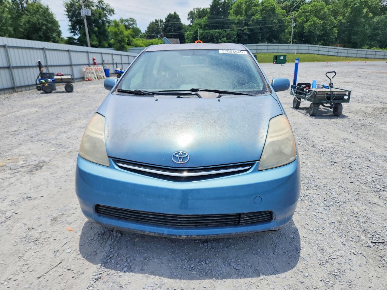 2006 Toyota Prius Base Blue vin: JTDKB20U767527616