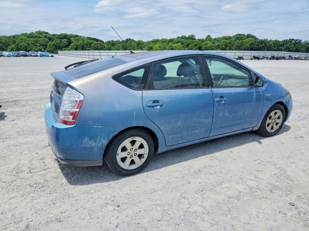 2006 Toyota Prius Base Blue vin: JTDKB20U767527616