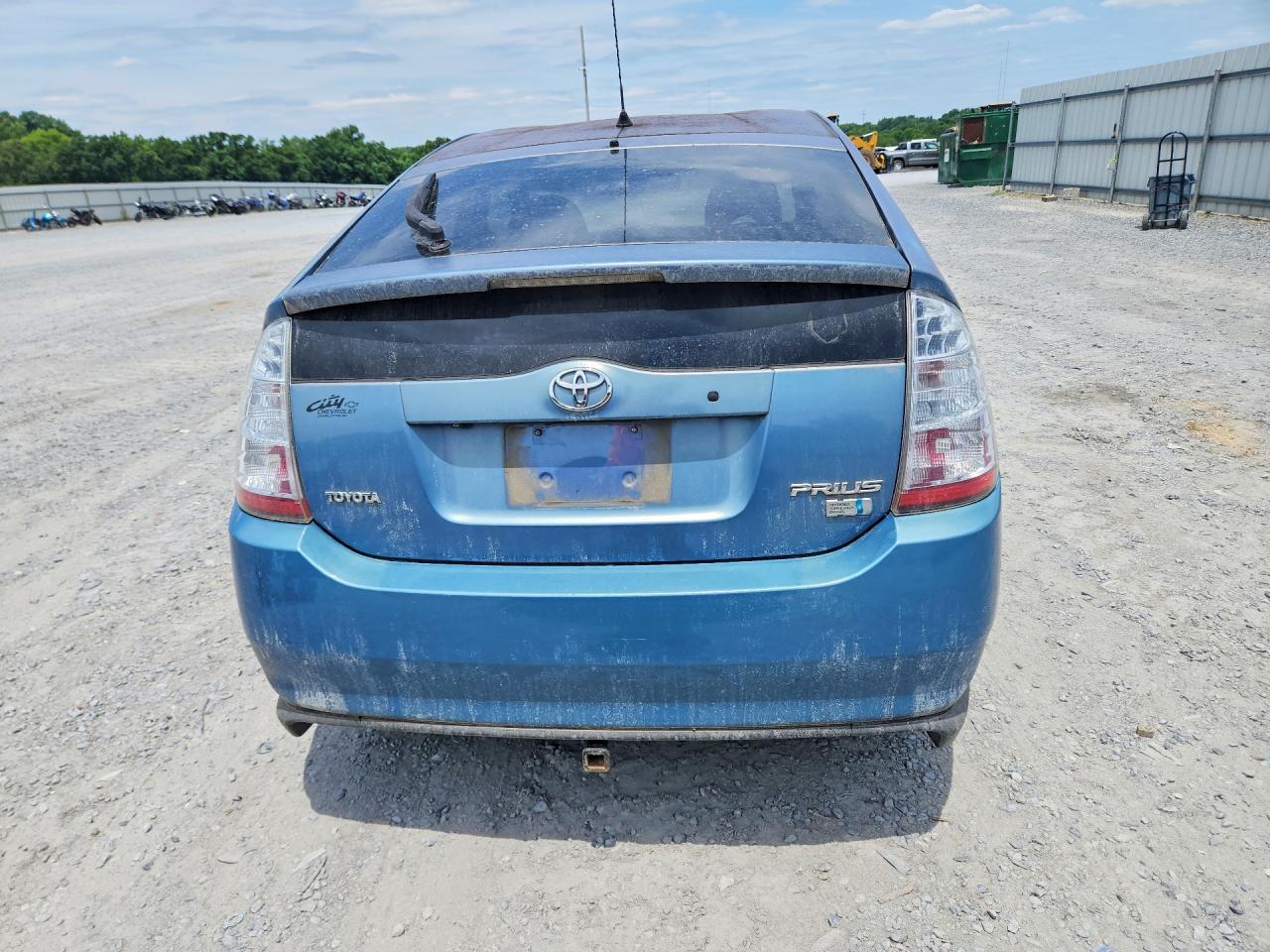 2006 Toyota Prius Base Blue vin: JTDKB20U767527616
