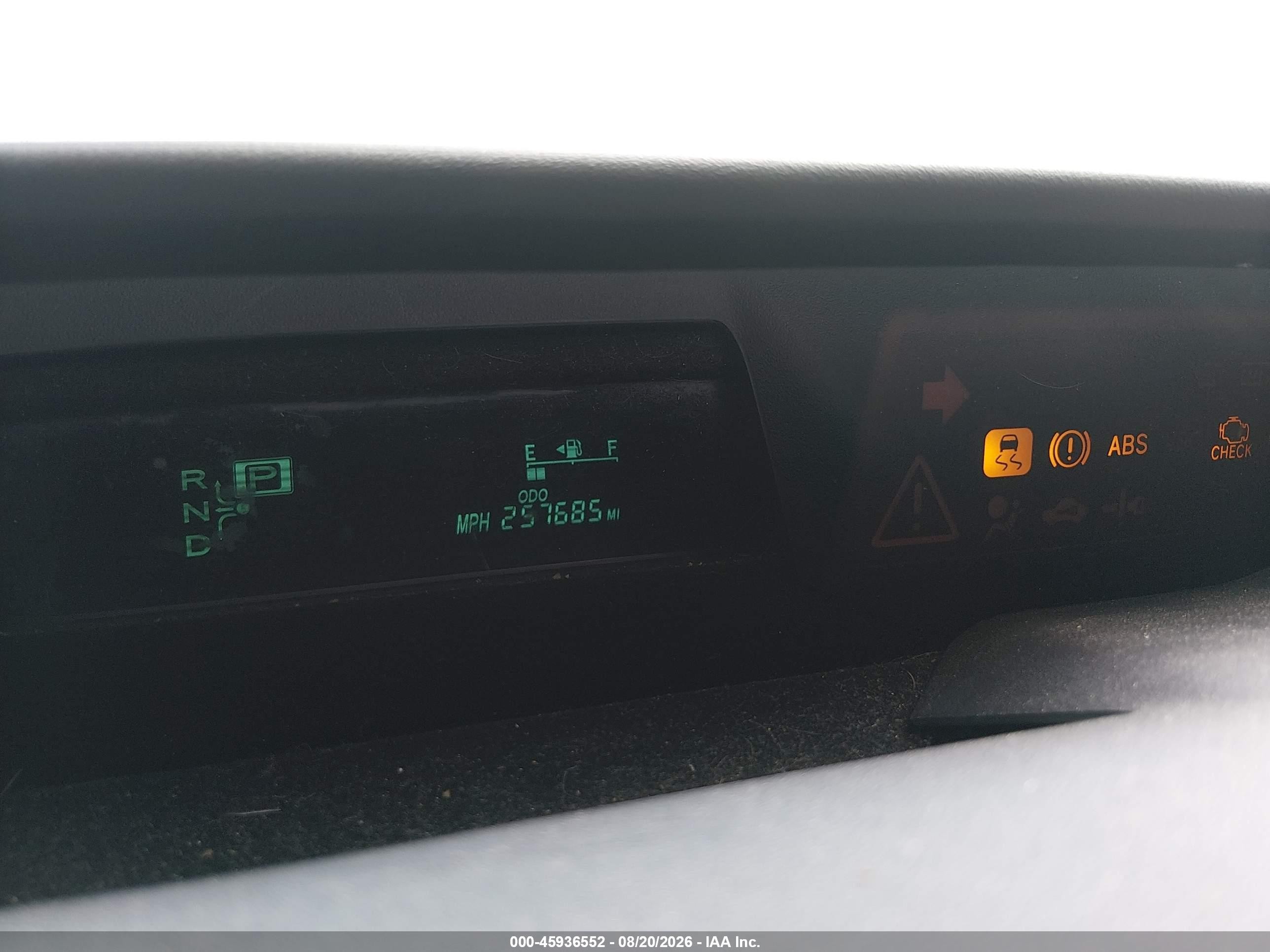 2006 Toyota Prius   Красный vin: JTDKB20U767530578