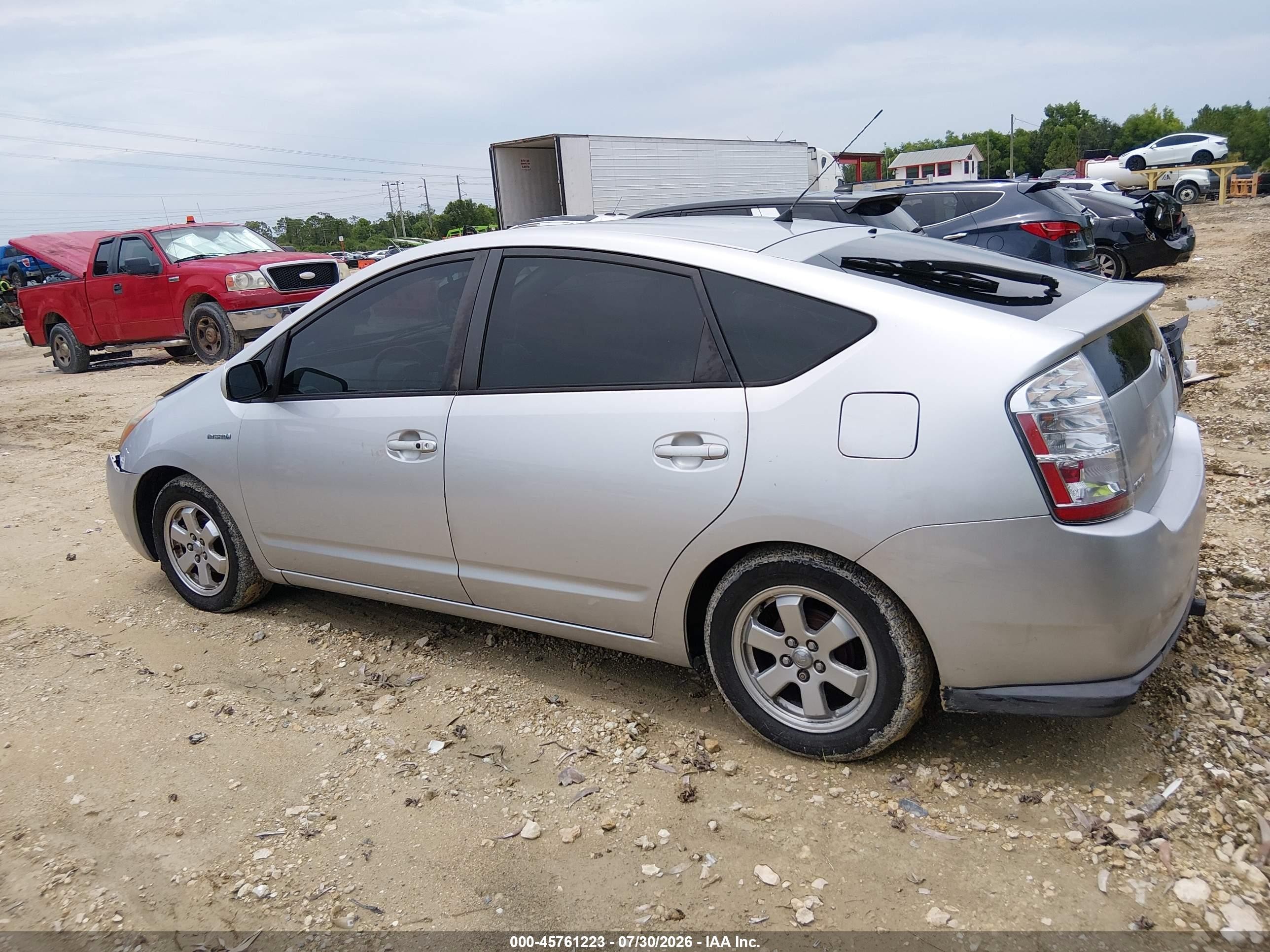 2006 Toyota Prius Gray vin: JTDKB20U767531732