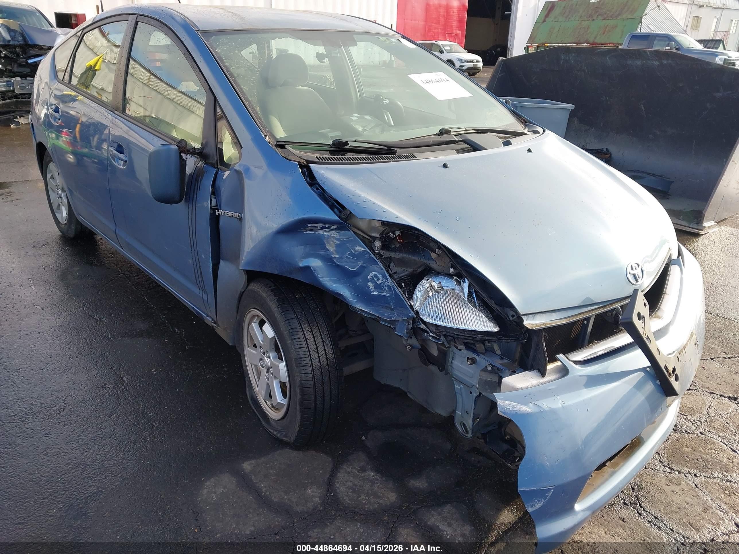 2006 Toyota Prius   Light Blue vin: JTDKB20U767533514
