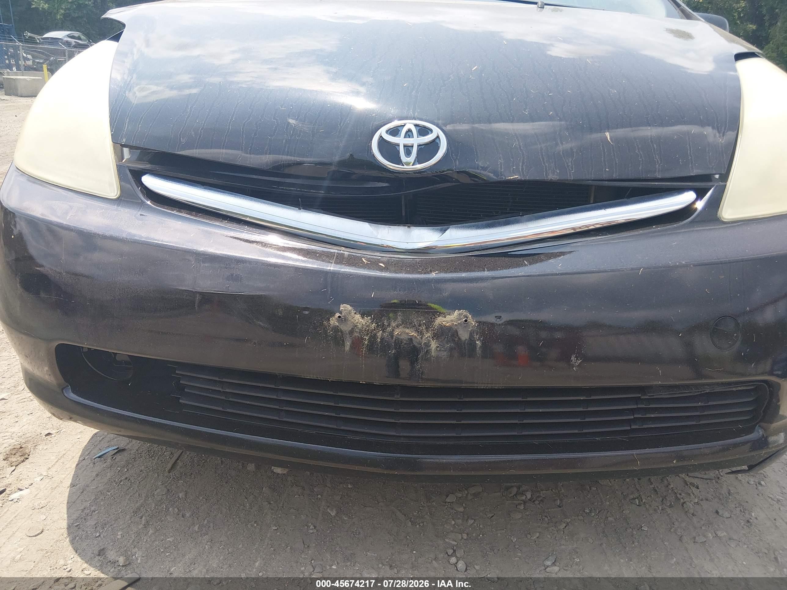 2006 Toyota Prius   Black vin: JTDKB20U767541855