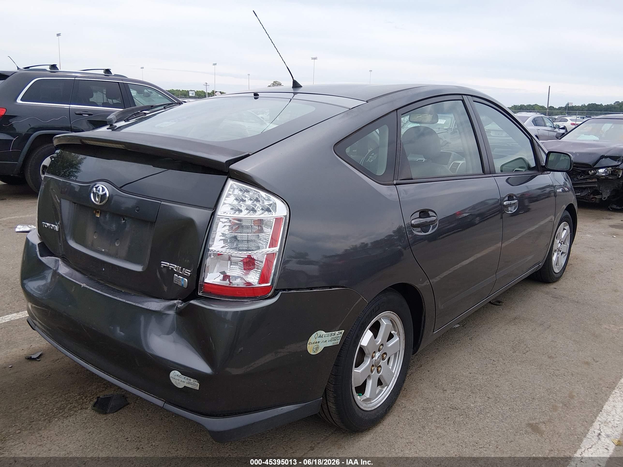 2007 Toyota Prius   Серый vin: JTDKB20U773218818