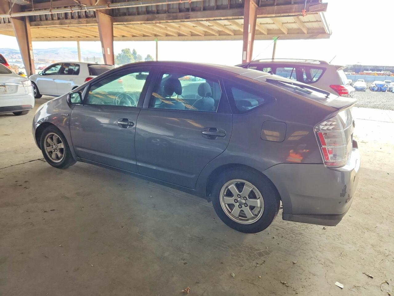 2007 Toyota Prius Base Gray vin: JTDKB20U773226255