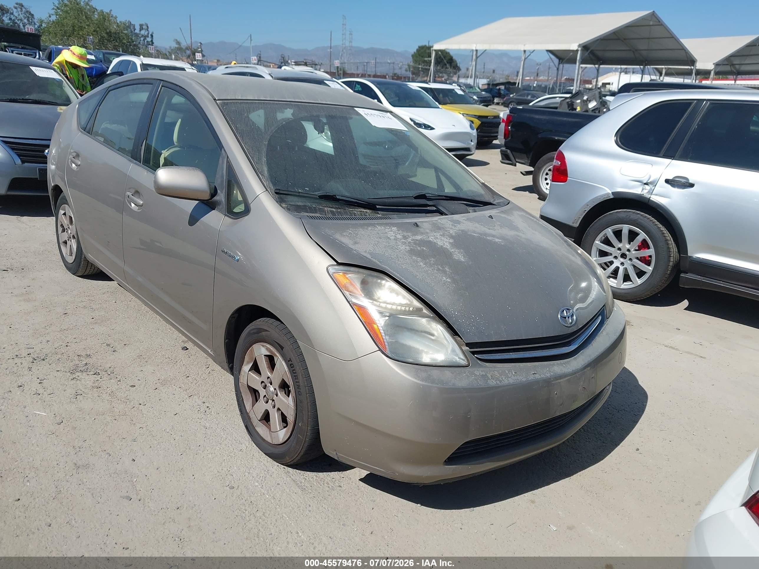 2007 Toyota Prius   Gold vin: JTDKB20U773258607