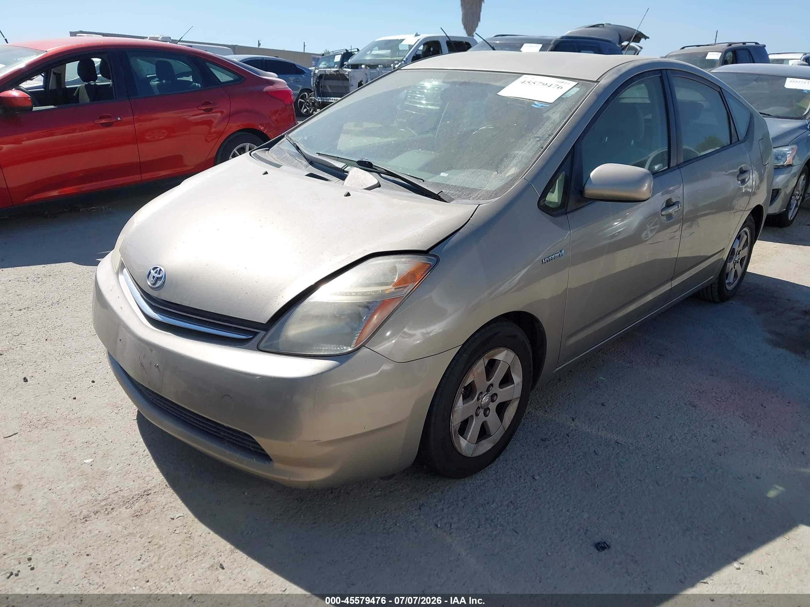 2007 Toyota Prius   Gold vin: JTDKB20U773258607