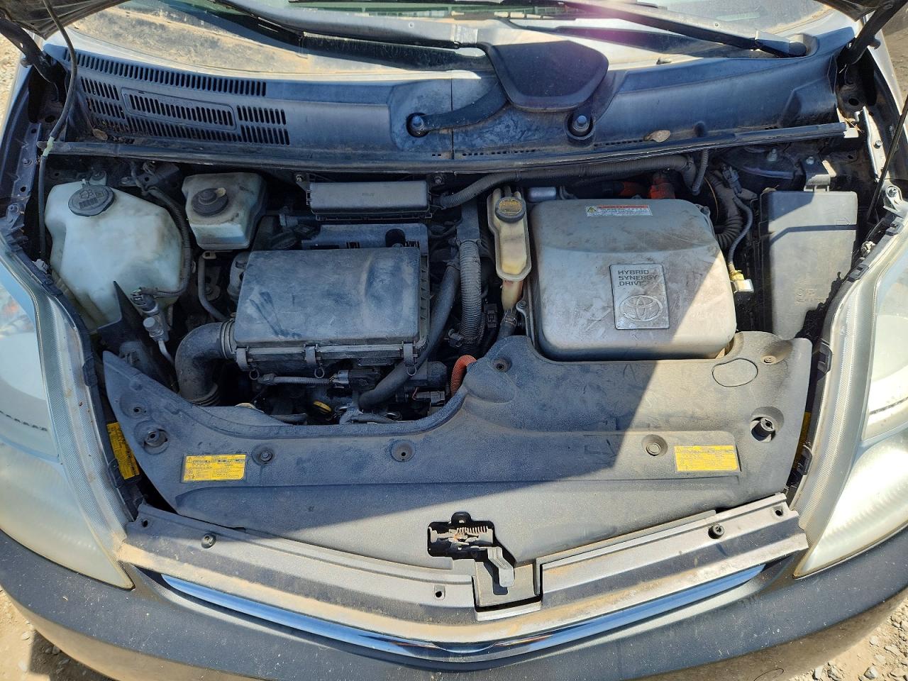 2007 Toyota Prius Touring Silver vin: JTDKB20U773265055