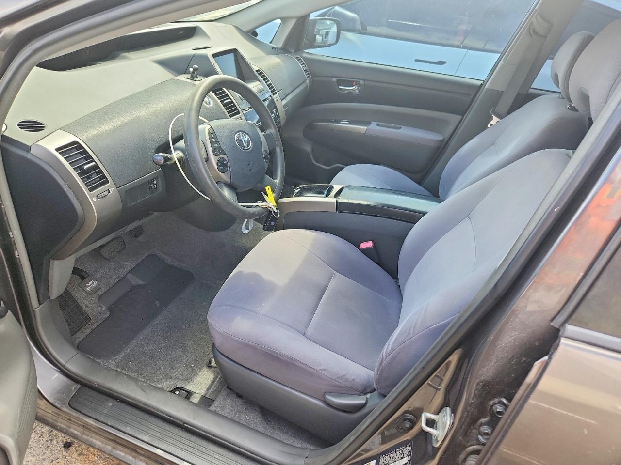 2007 Toyota Prius Base Gray vin: JTDKB20U773268361