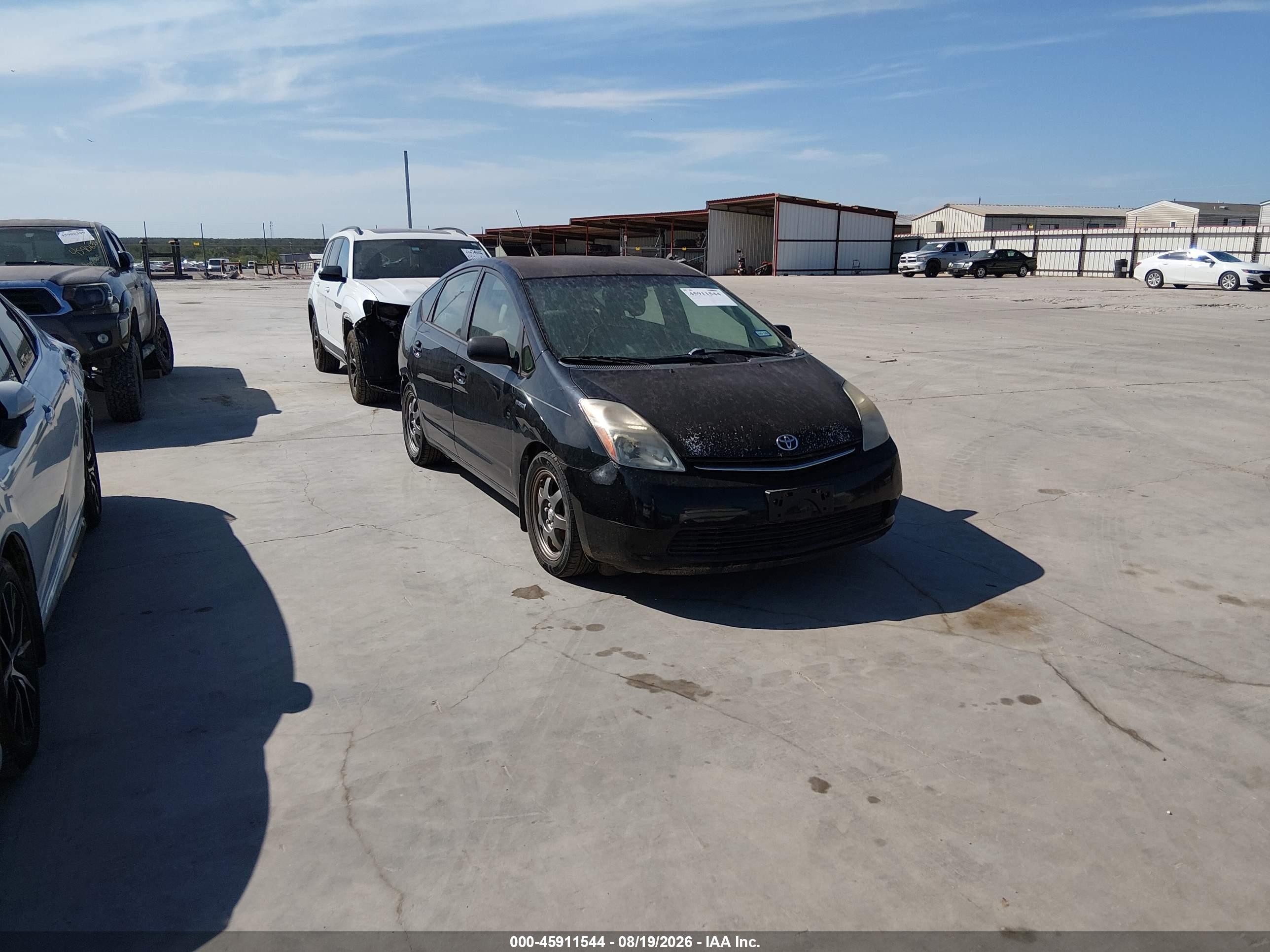 2007 Toyota Prius   Black vin: JTDKB20U773287315