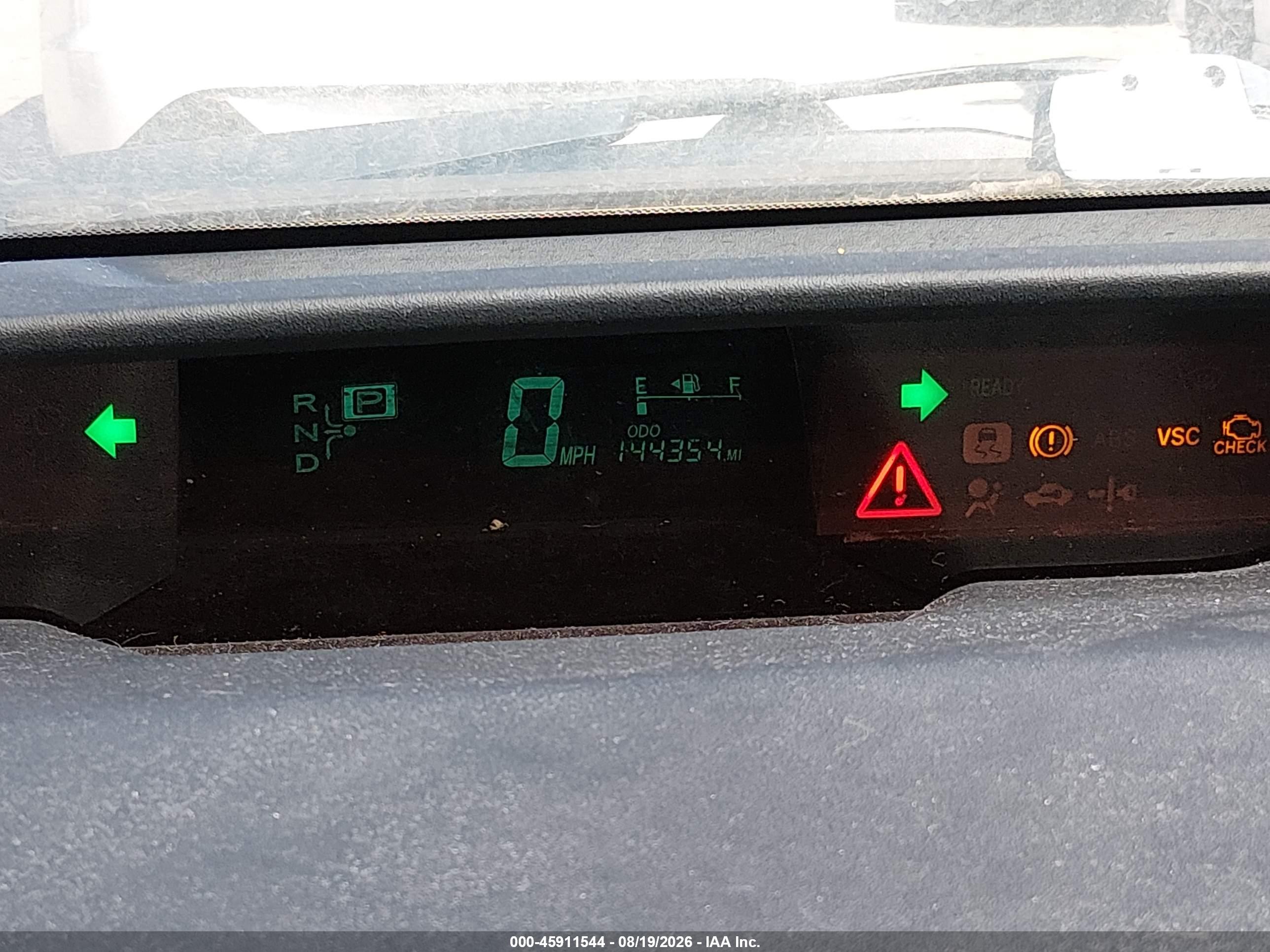 2007 Toyota Prius   Black vin: JTDKB20U773287315