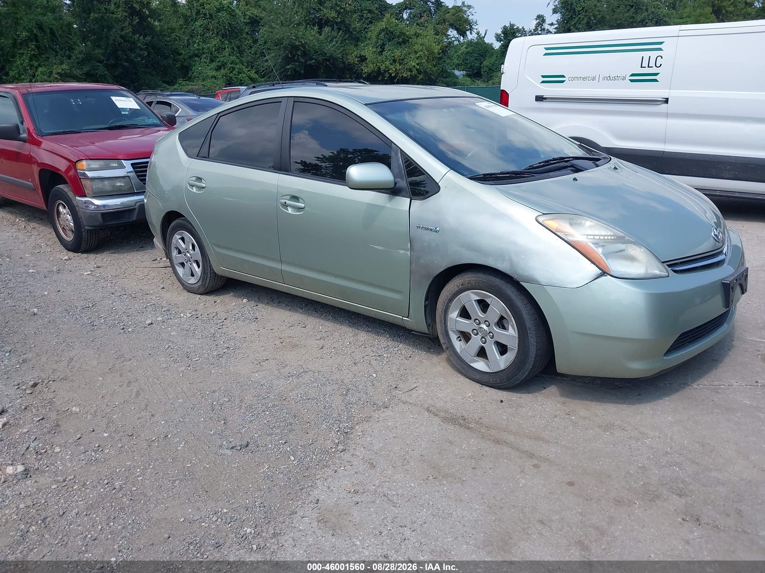 2007 Toyota Prius   Green vin: JTDKB20U773288464