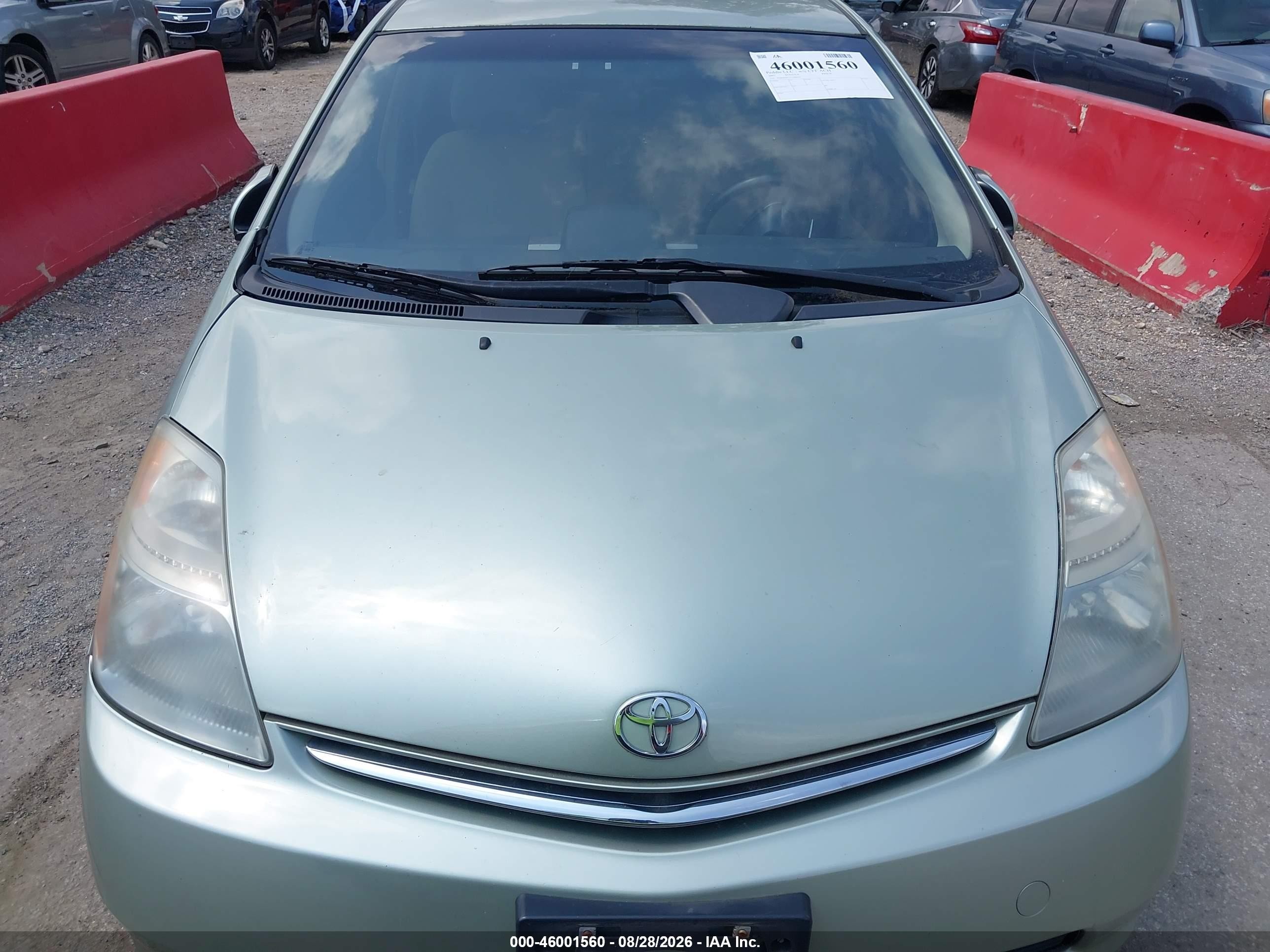2007 Toyota Prius   Green vin: JTDKB20U773288464