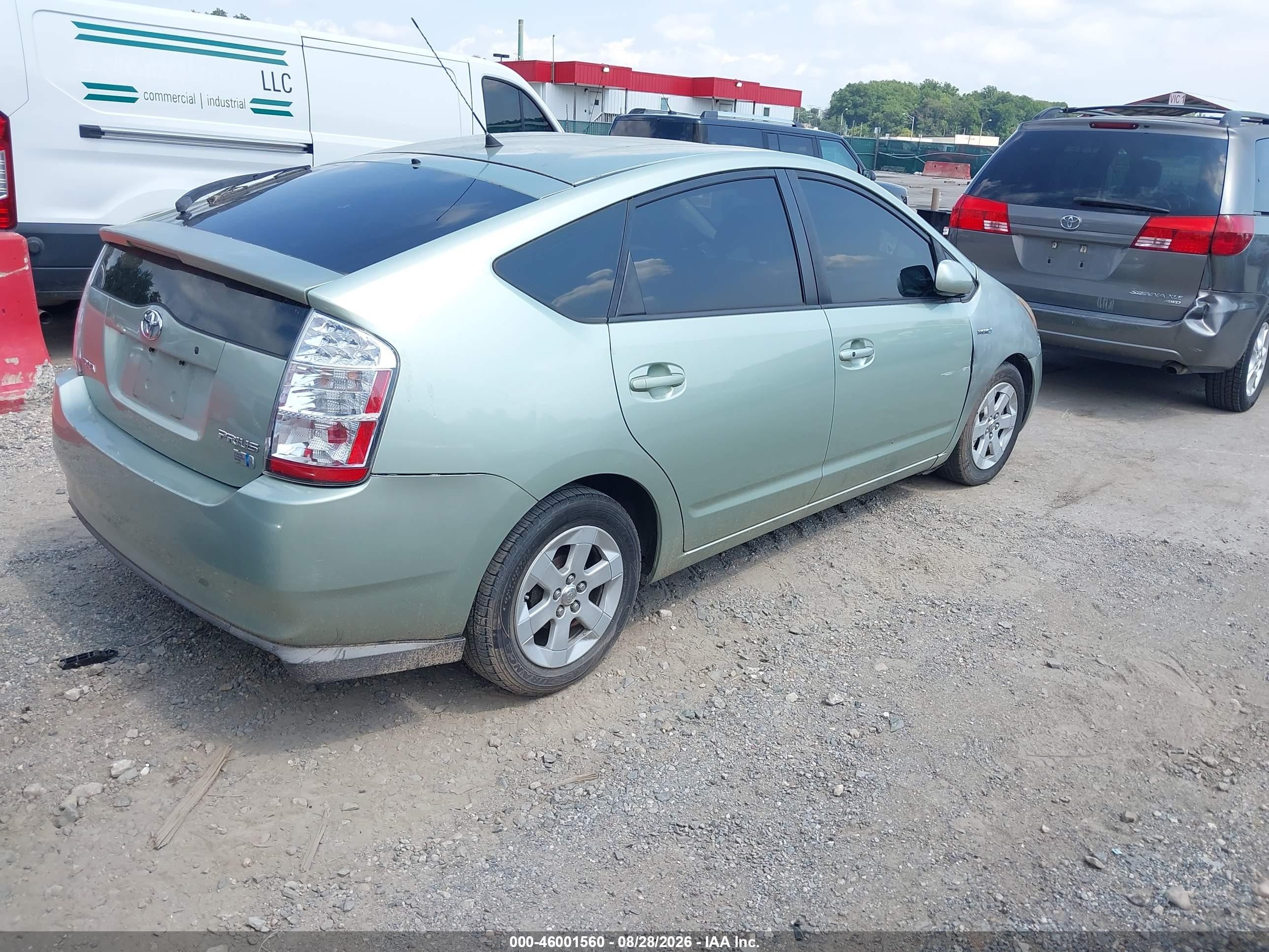 2007 Toyota Prius   Green vin: JTDKB20U773288464
