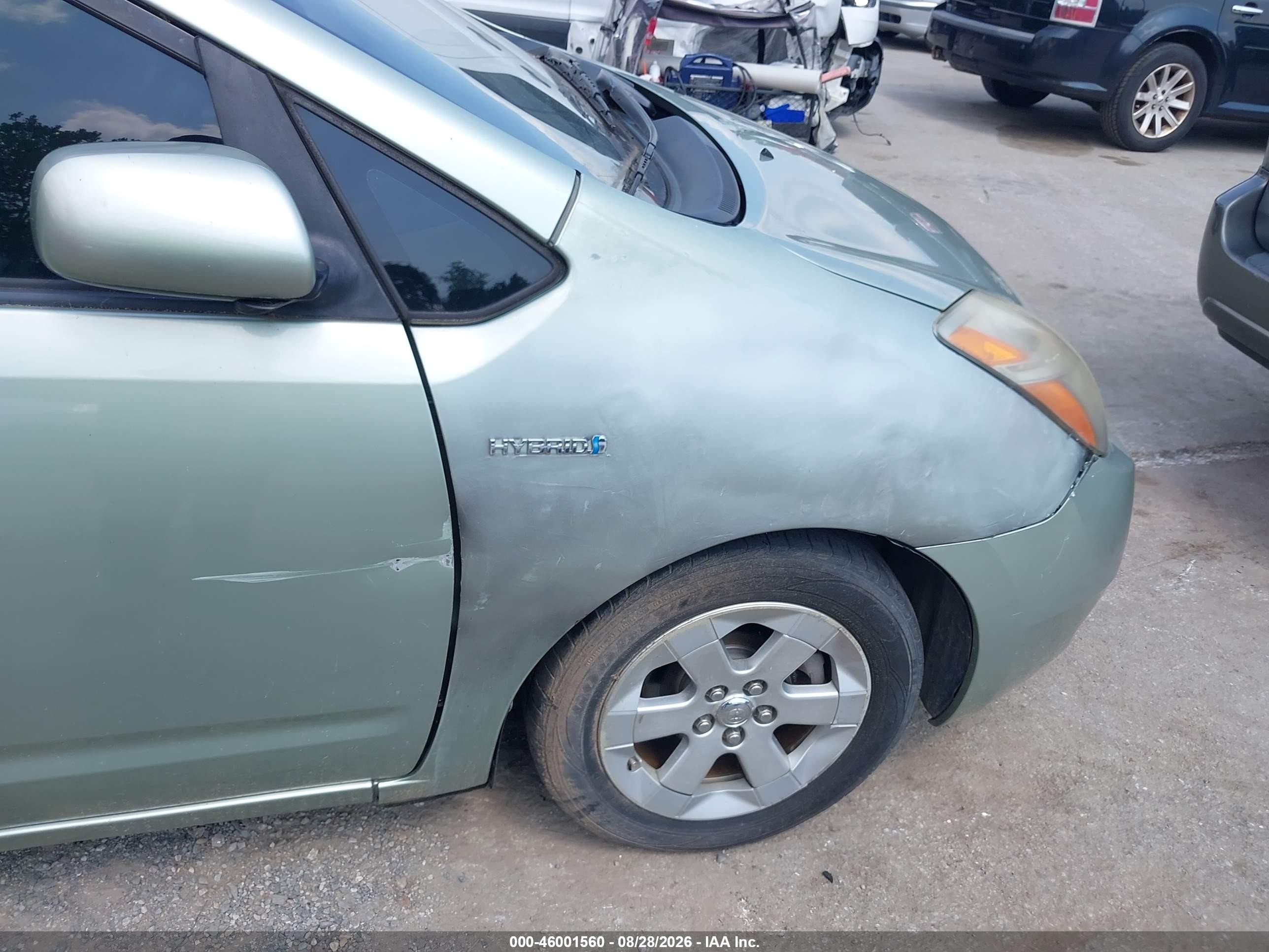 2007 Toyota Prius   Green vin: JTDKB20U773288464