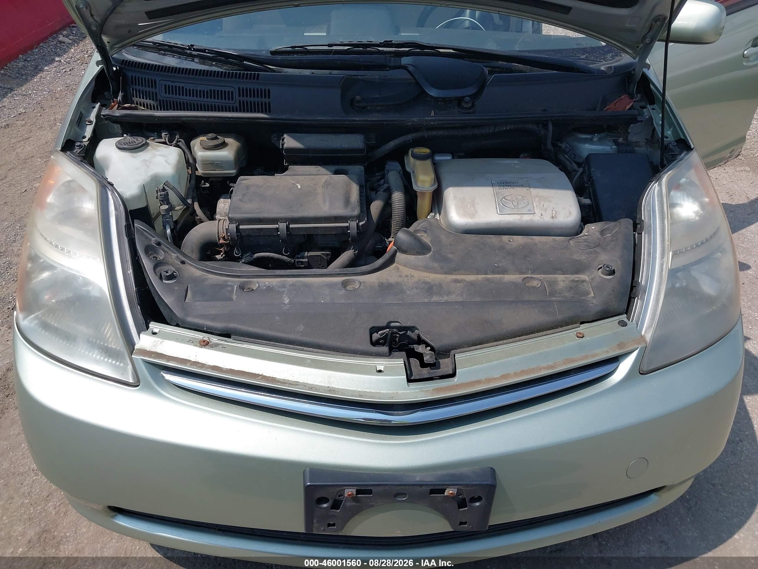 2007 Toyota Prius   Green vin: JTDKB20U773288464