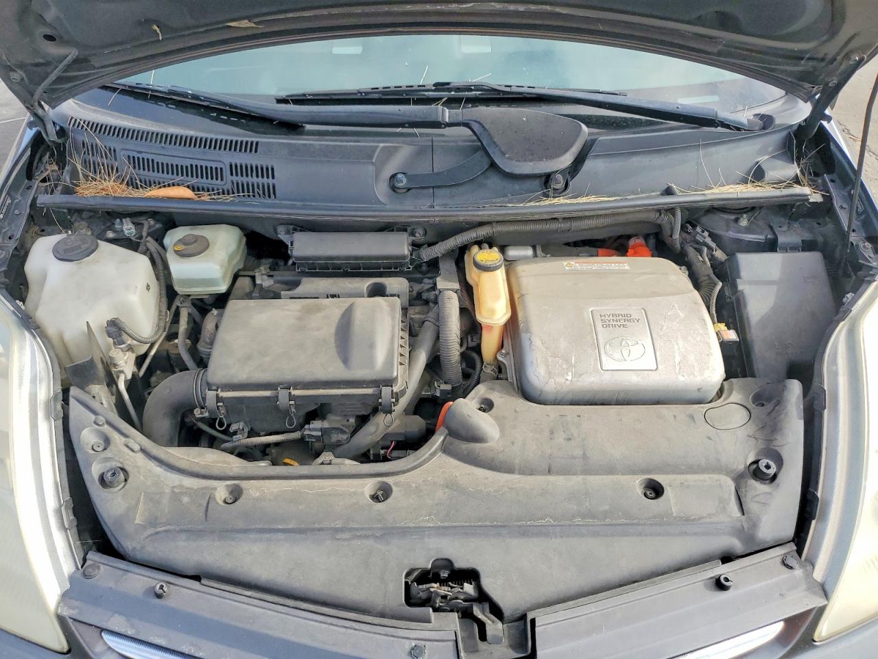 2007 Toyota Prius Base Серый vin: JTDKB20U773289257
