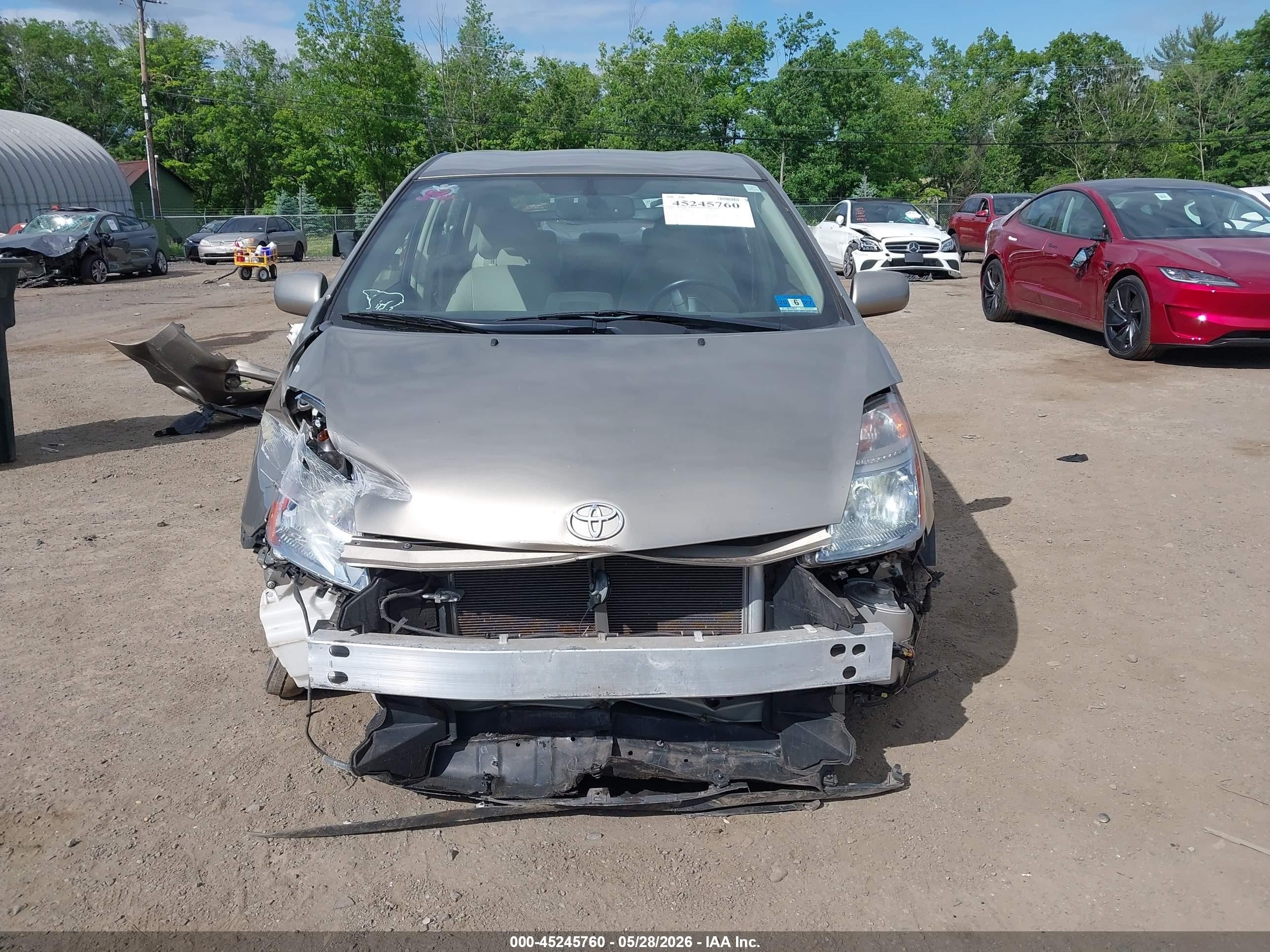 2007 Toyota Prius   Желто-коричневый vin: JTDKB20U777548239