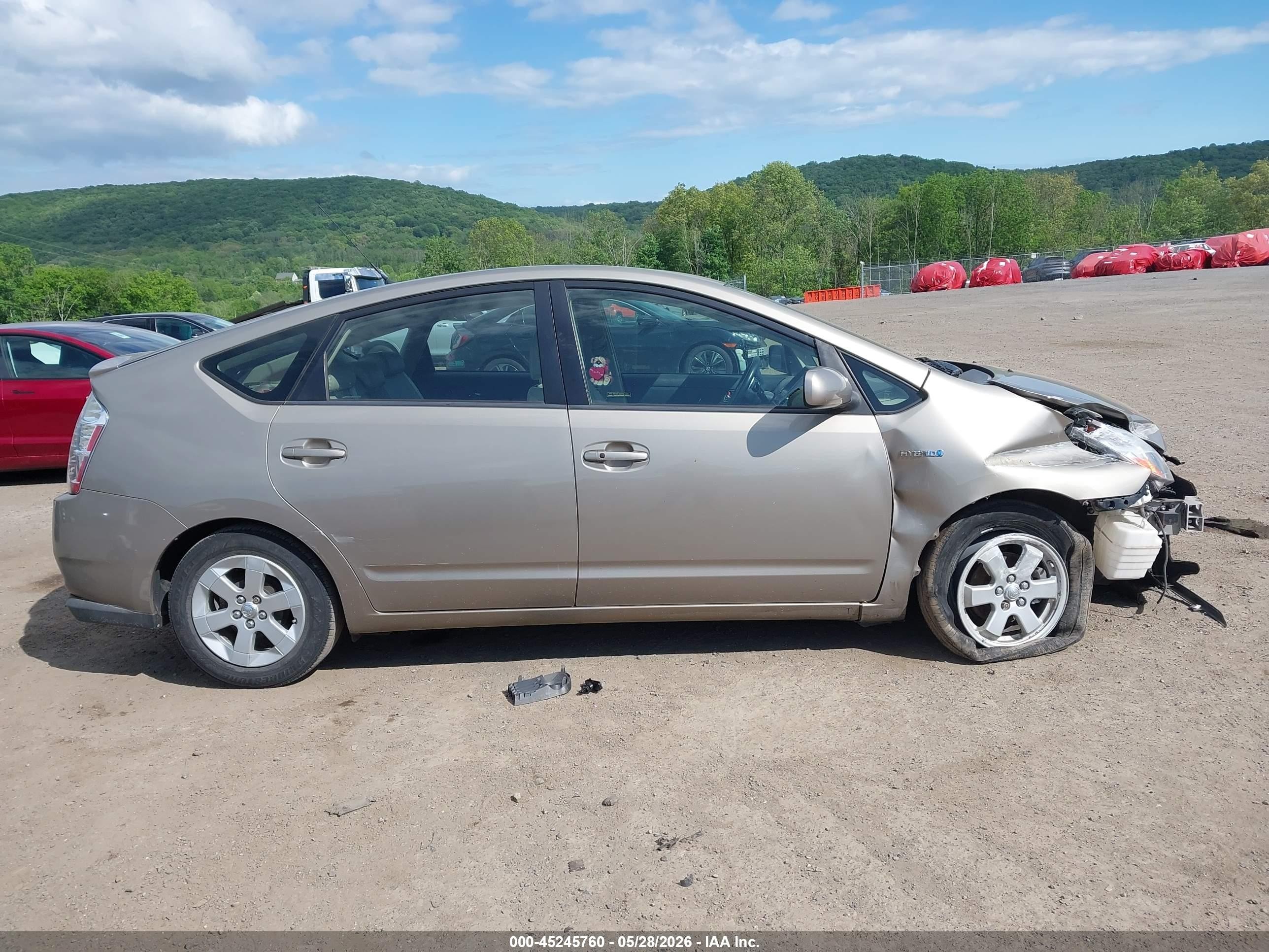 2007 Toyota Prius   Желто-коричневый vin: JTDKB20U777548239