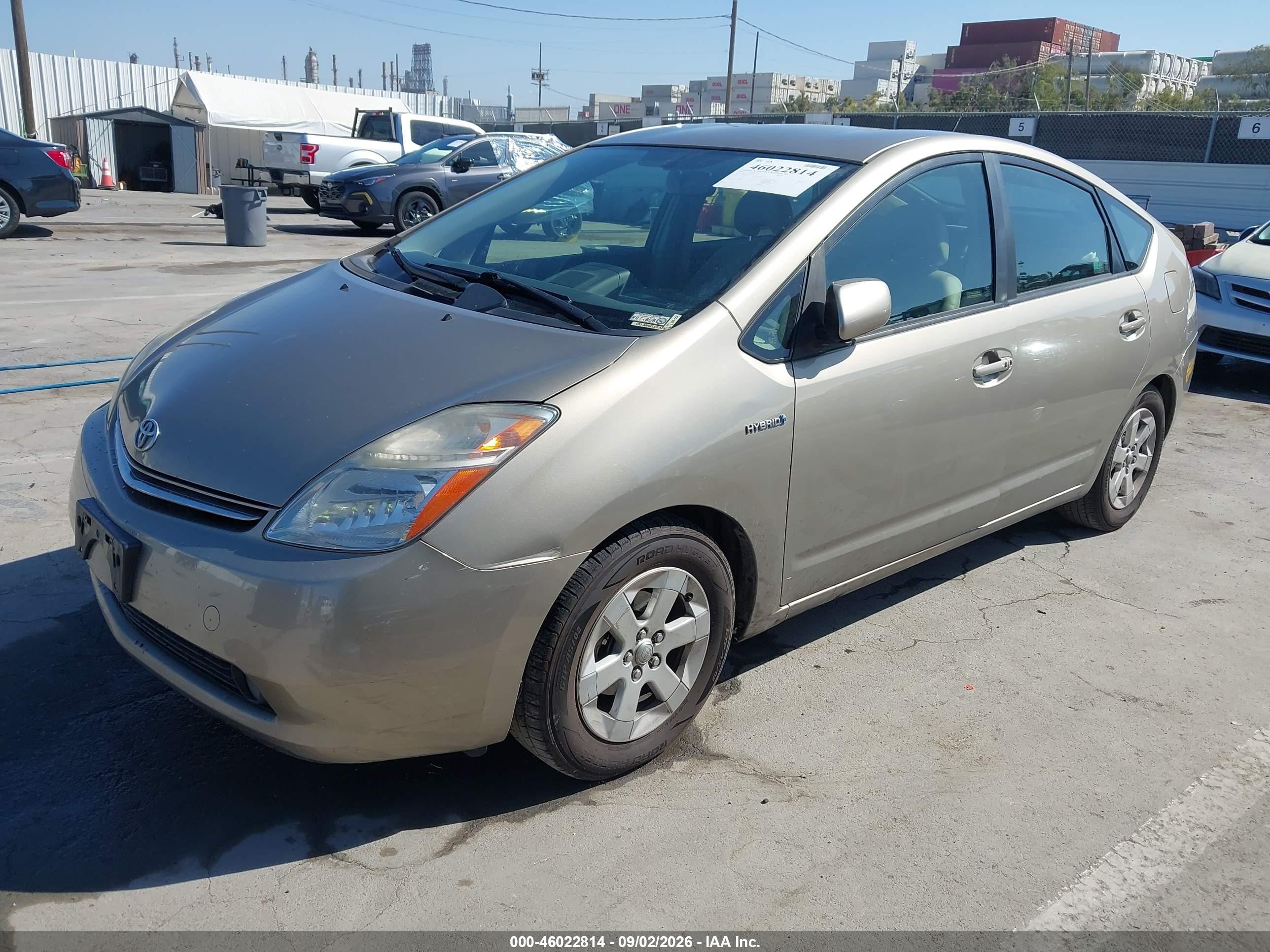 2007 Toyota Prius   Gold vin: JTDKB20U777561217
