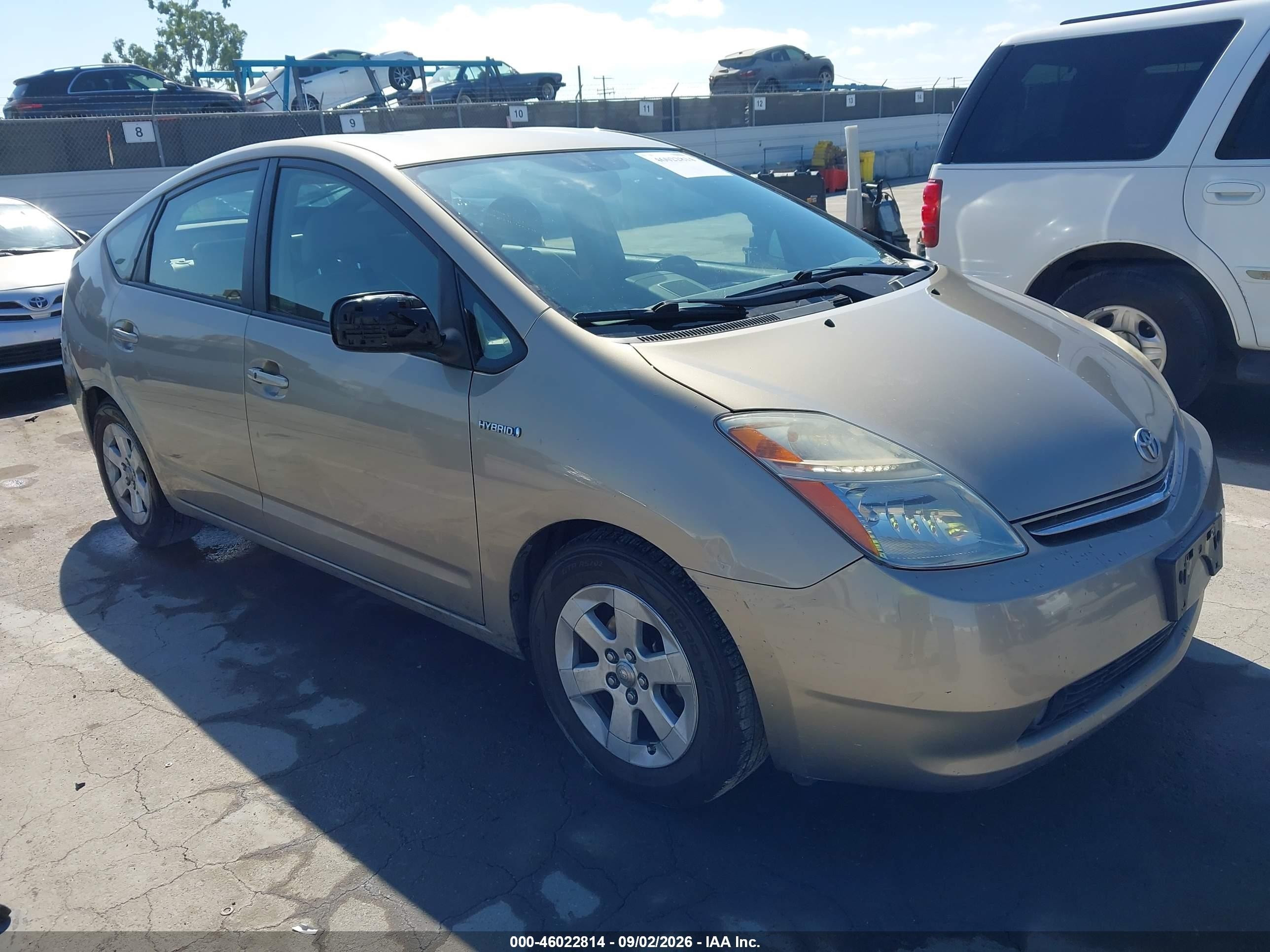 2007 Toyota Prius   Gold vin: JTDKB20U777561217