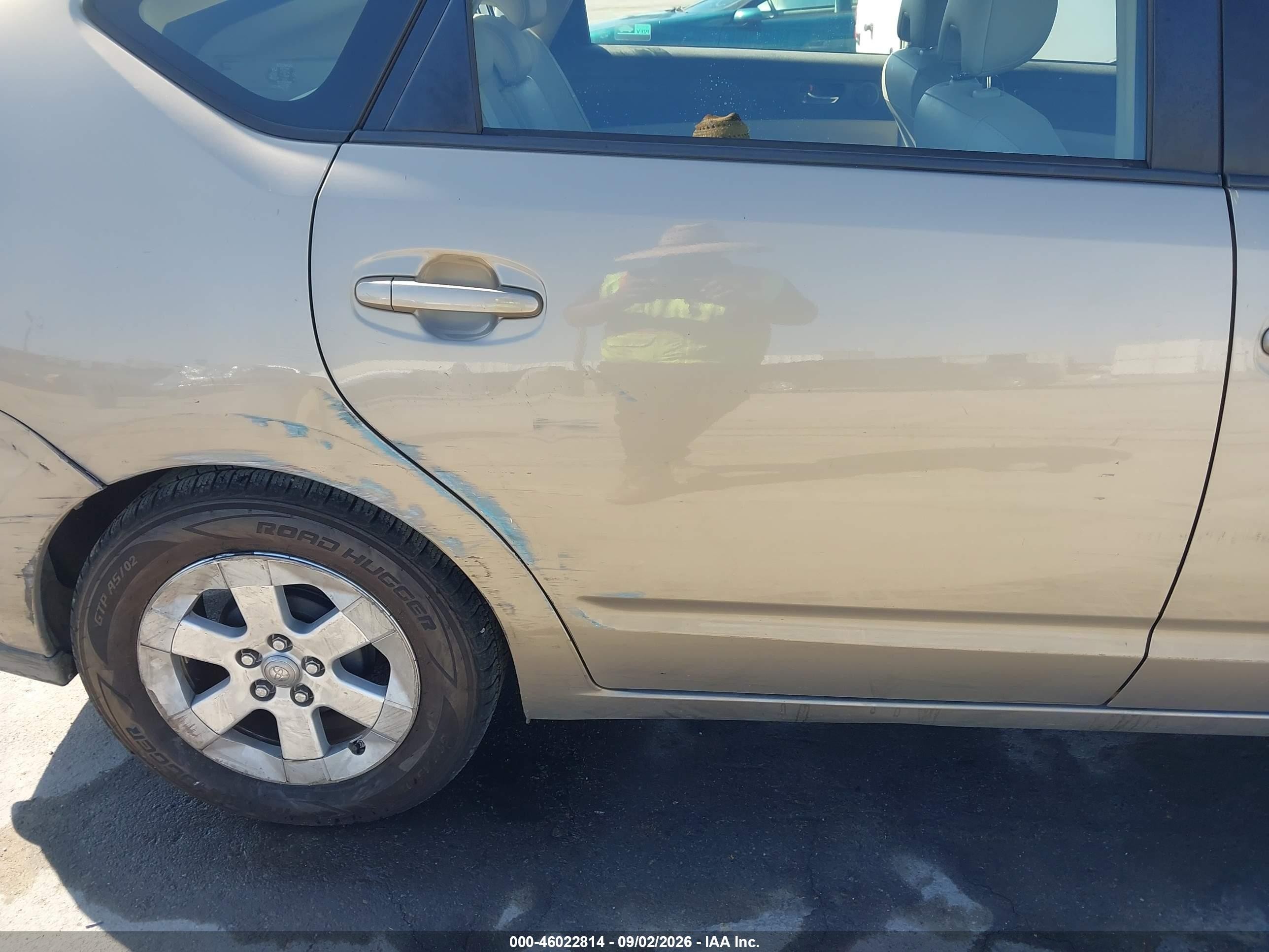 2007 Toyota Prius   Gold vin: JTDKB20U777561217
