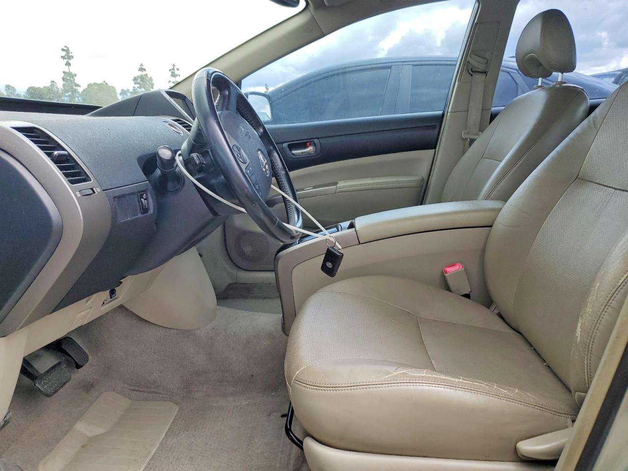 2007 Toyota Prius Touring Green vin: JTDKB20U777601327