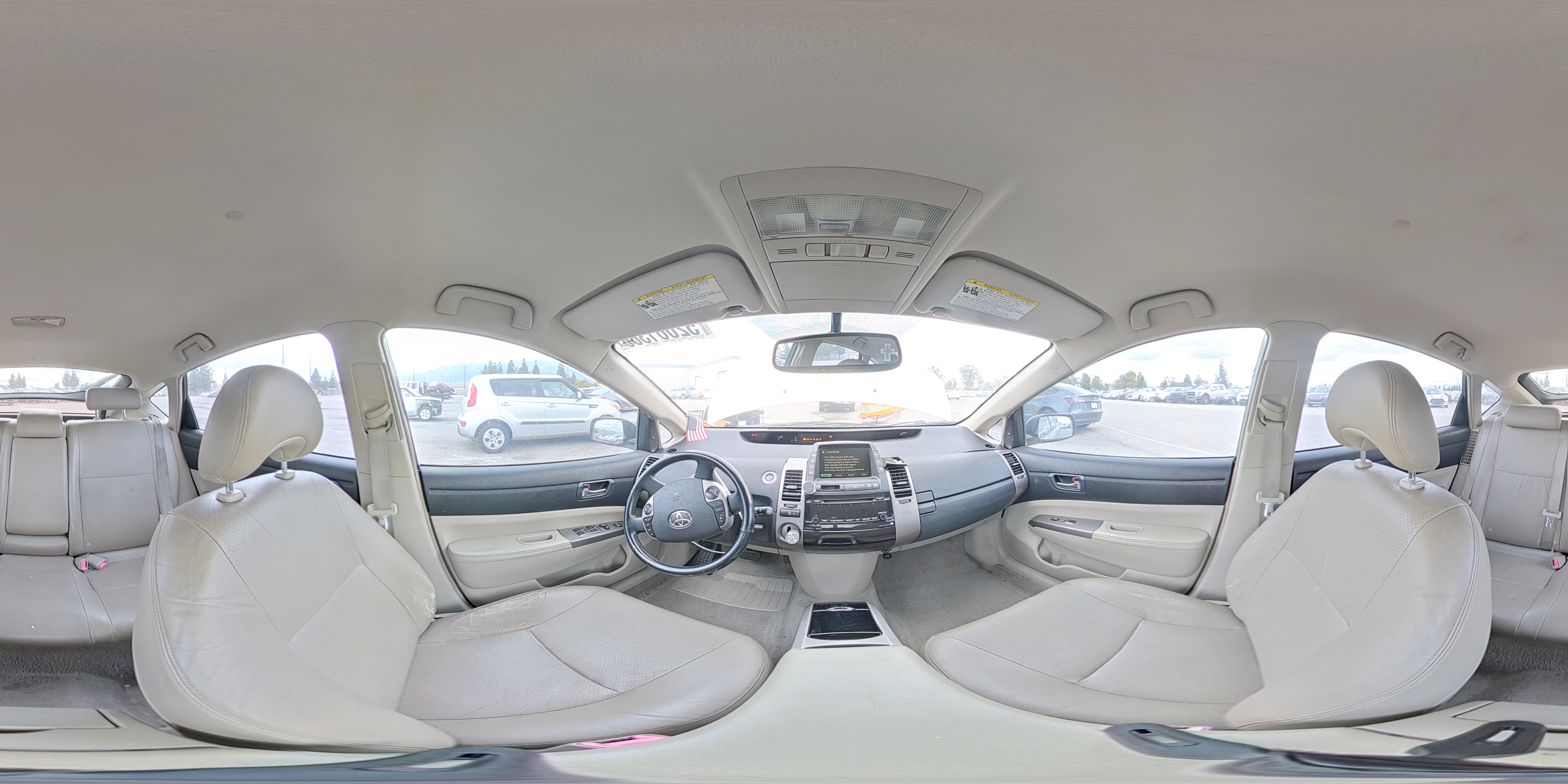 2007 Toyota Prius Touring Green vin: JTDKB20U777601327