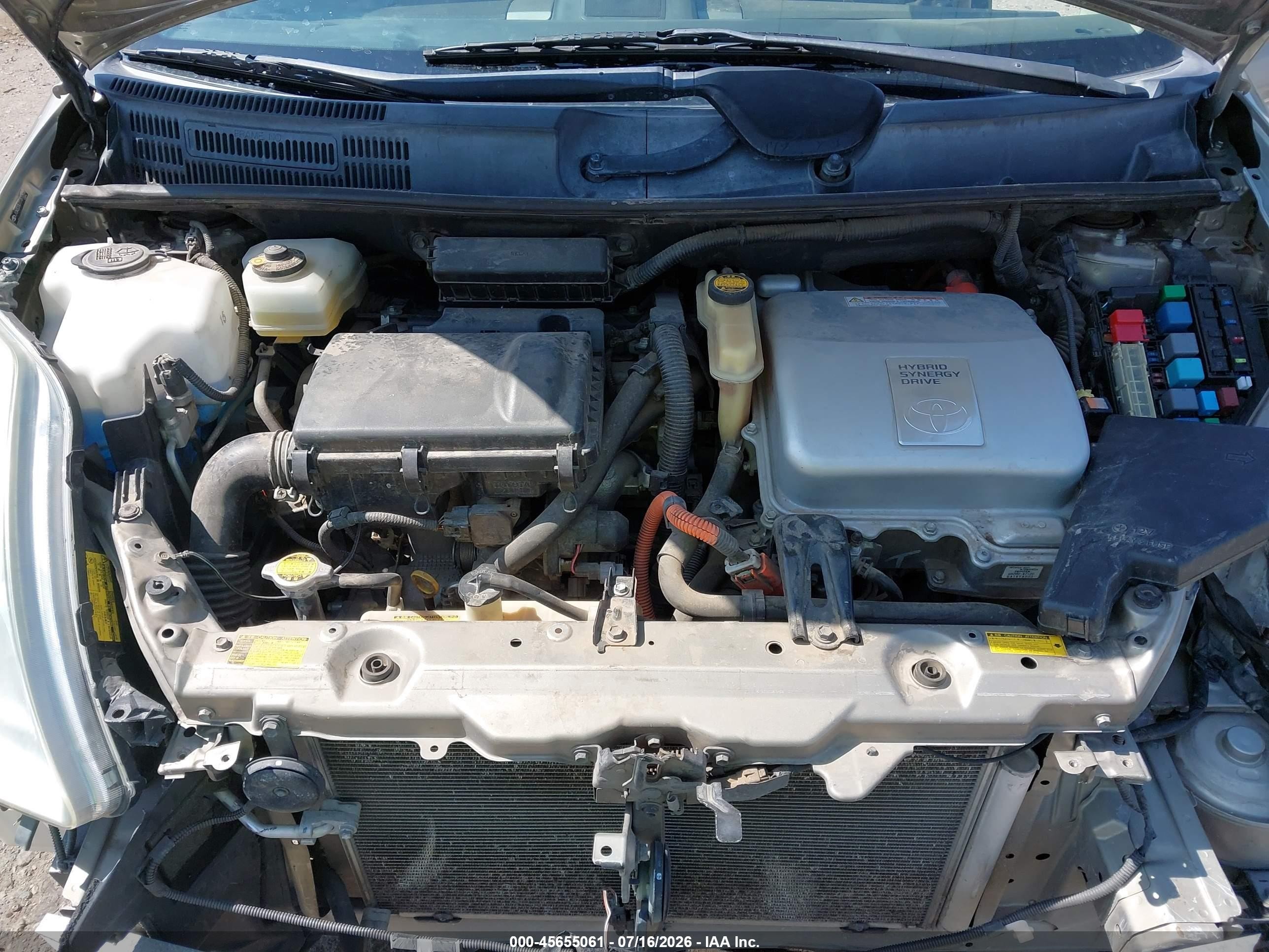 2007 Toyota Prius   Бежевый vin: JTDKB20U777610576