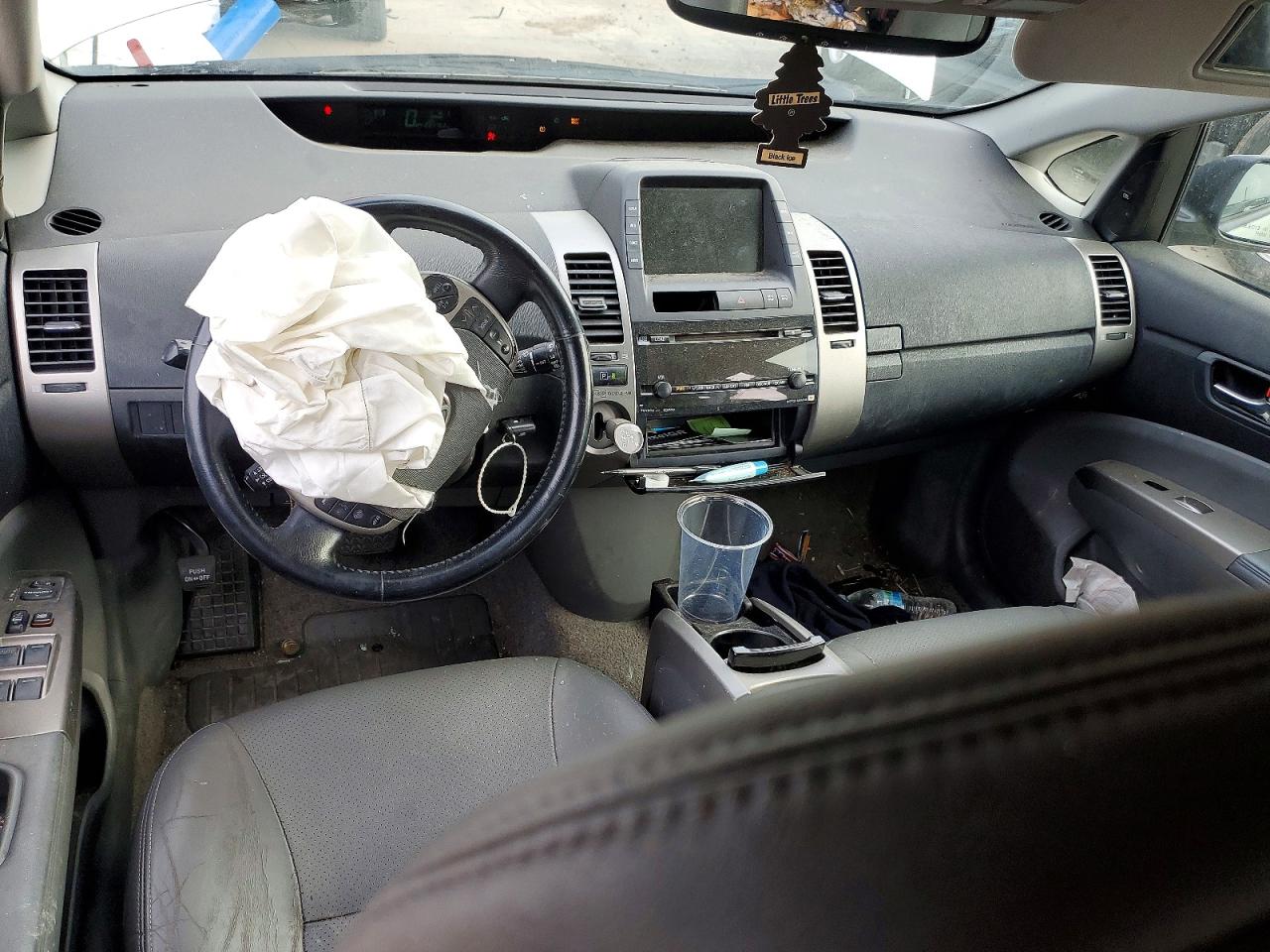 2007 Toyota Prius Touring Зеленый vin: JTDKB20U777611372