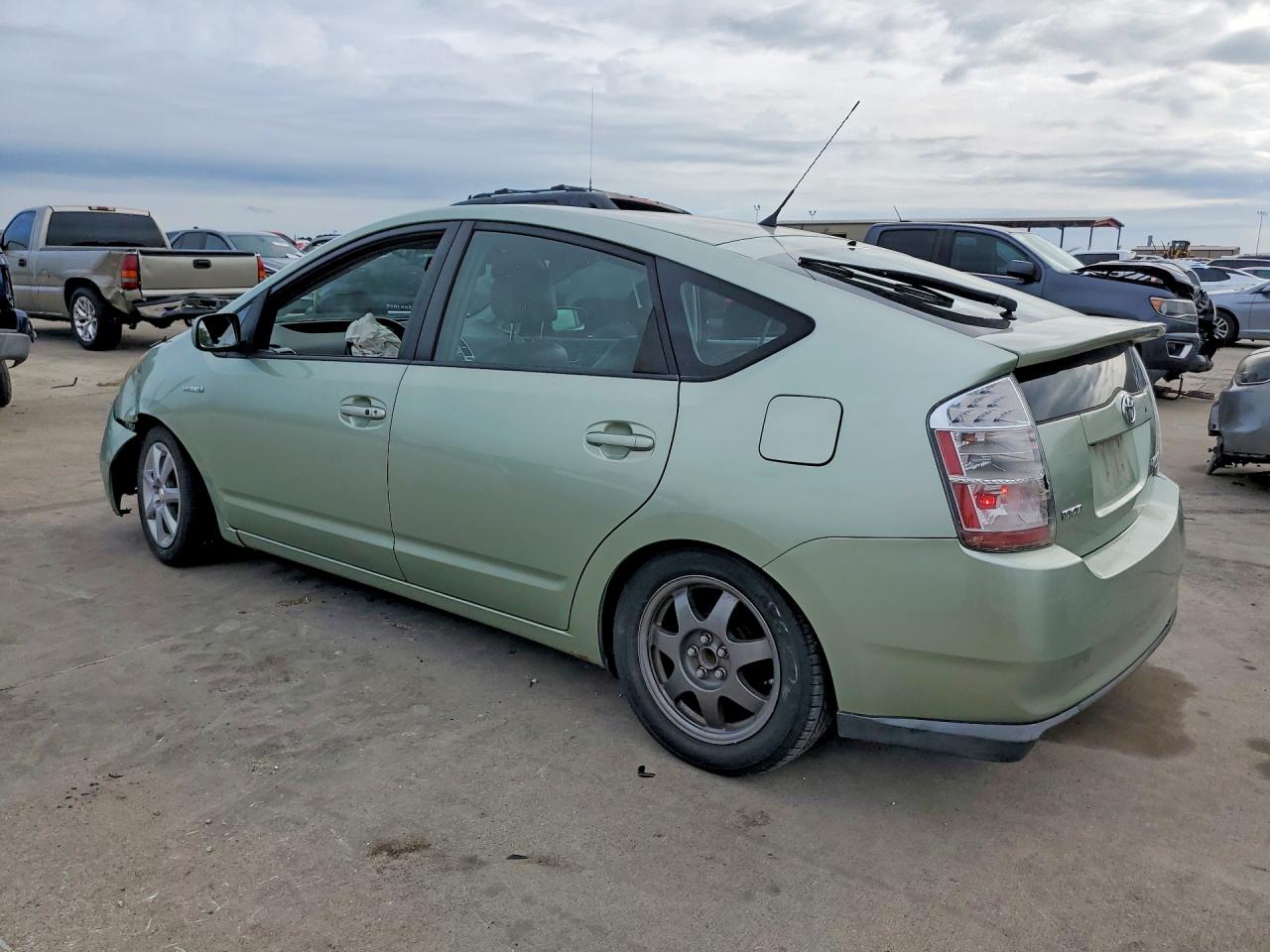 2007 Toyota Prius Touring Зеленый vin: JTDKB20U777611372