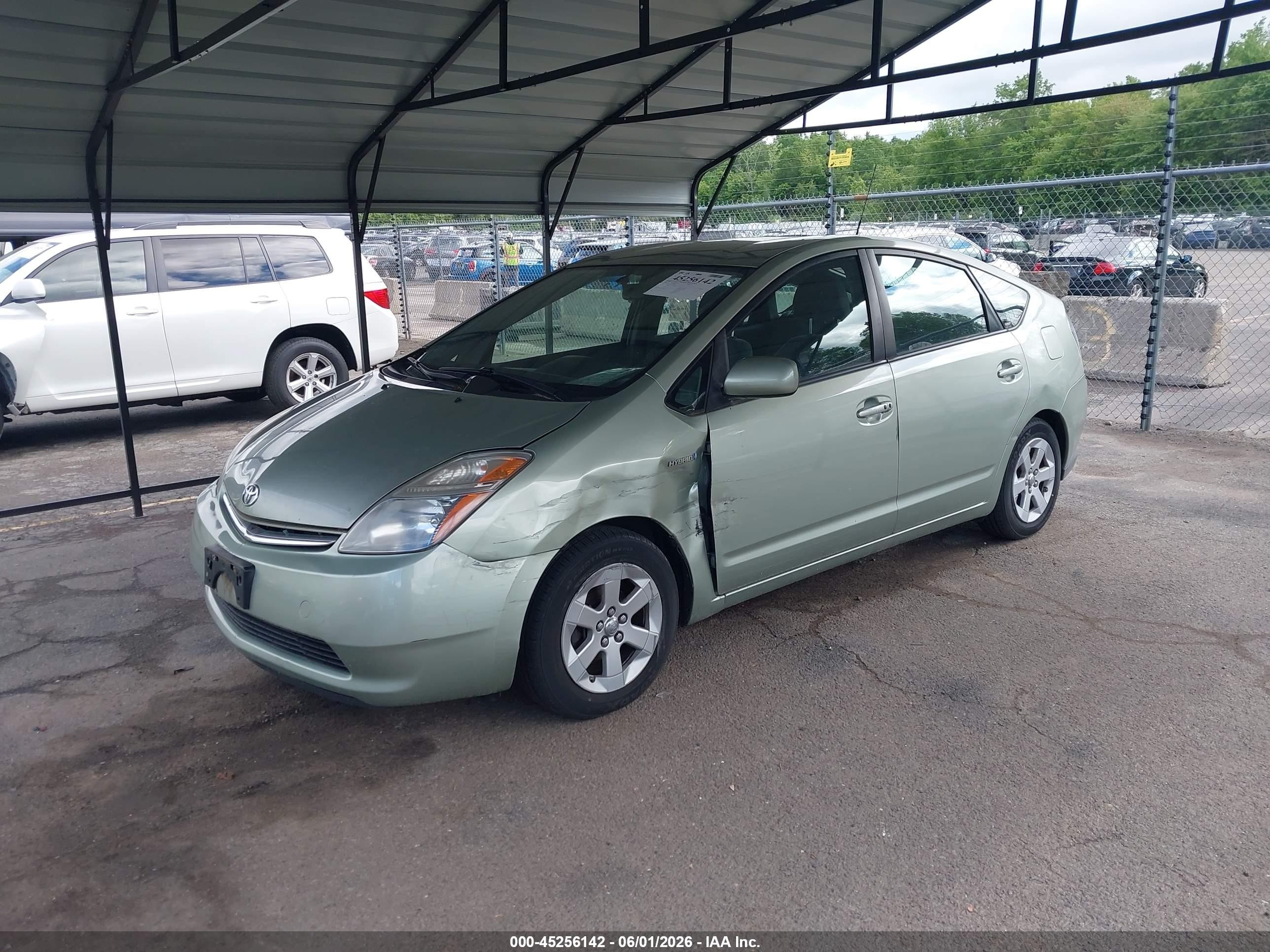 2007 Toyota Prius   Green vin: JTDKB20U777631699