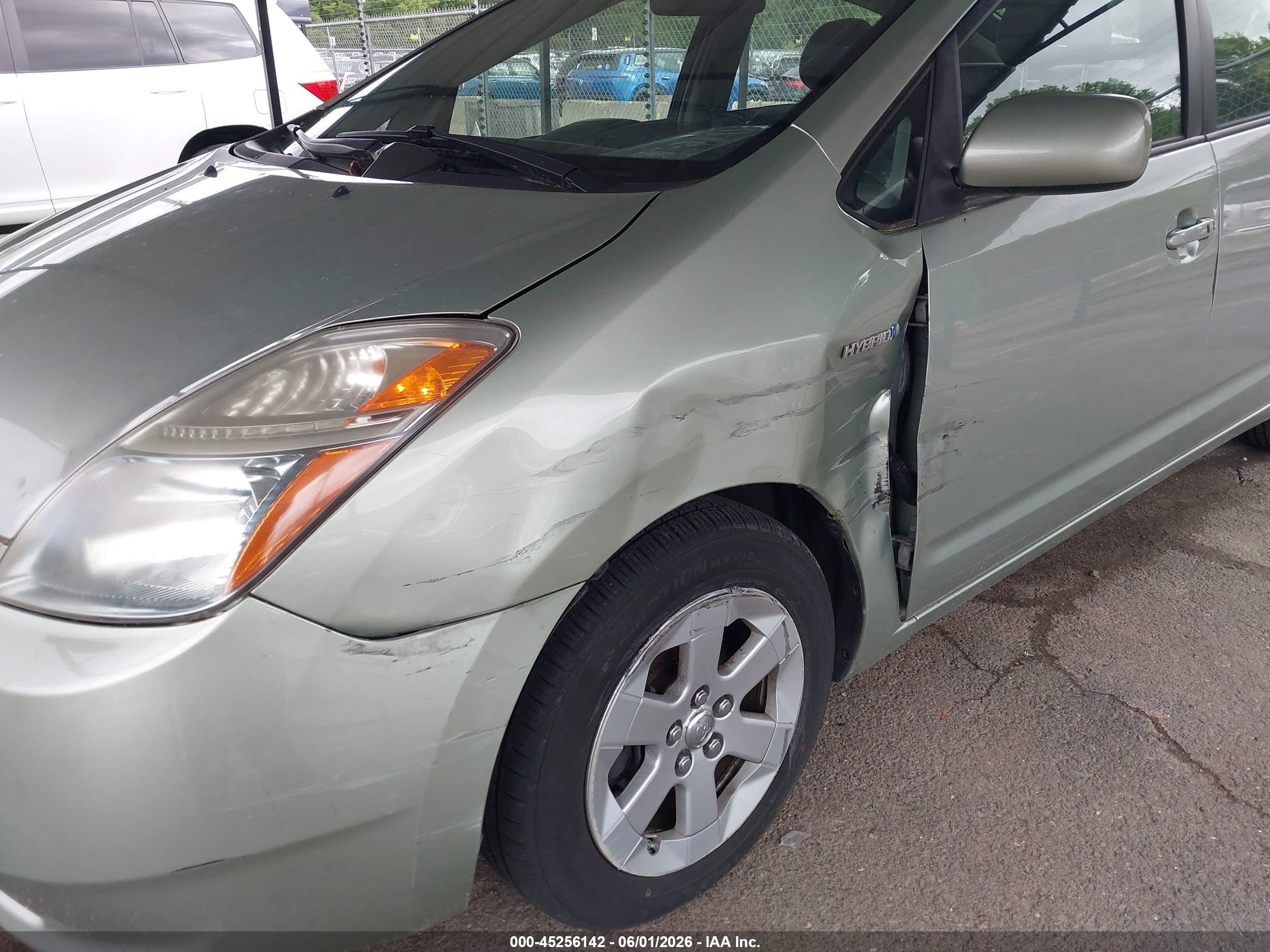 2007 Toyota Prius   Green vin: JTDKB20U777631699