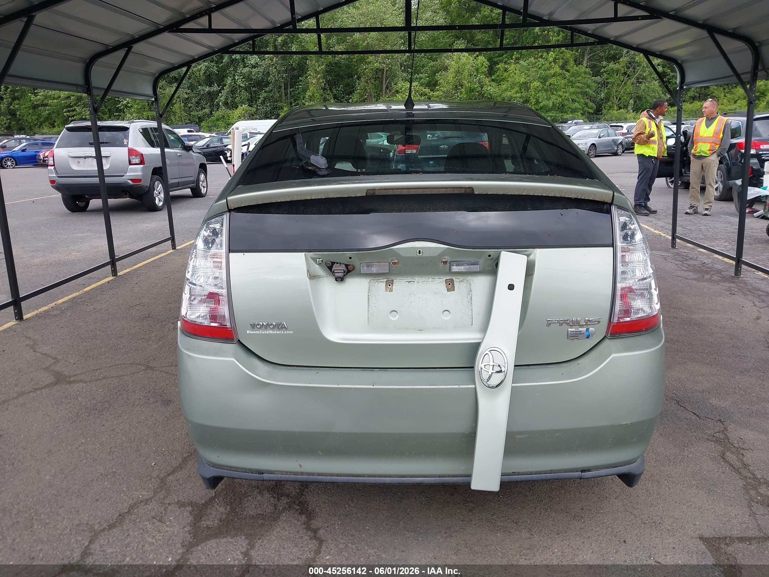 2007 Toyota Prius   Green vin: JTDKB20U777631699