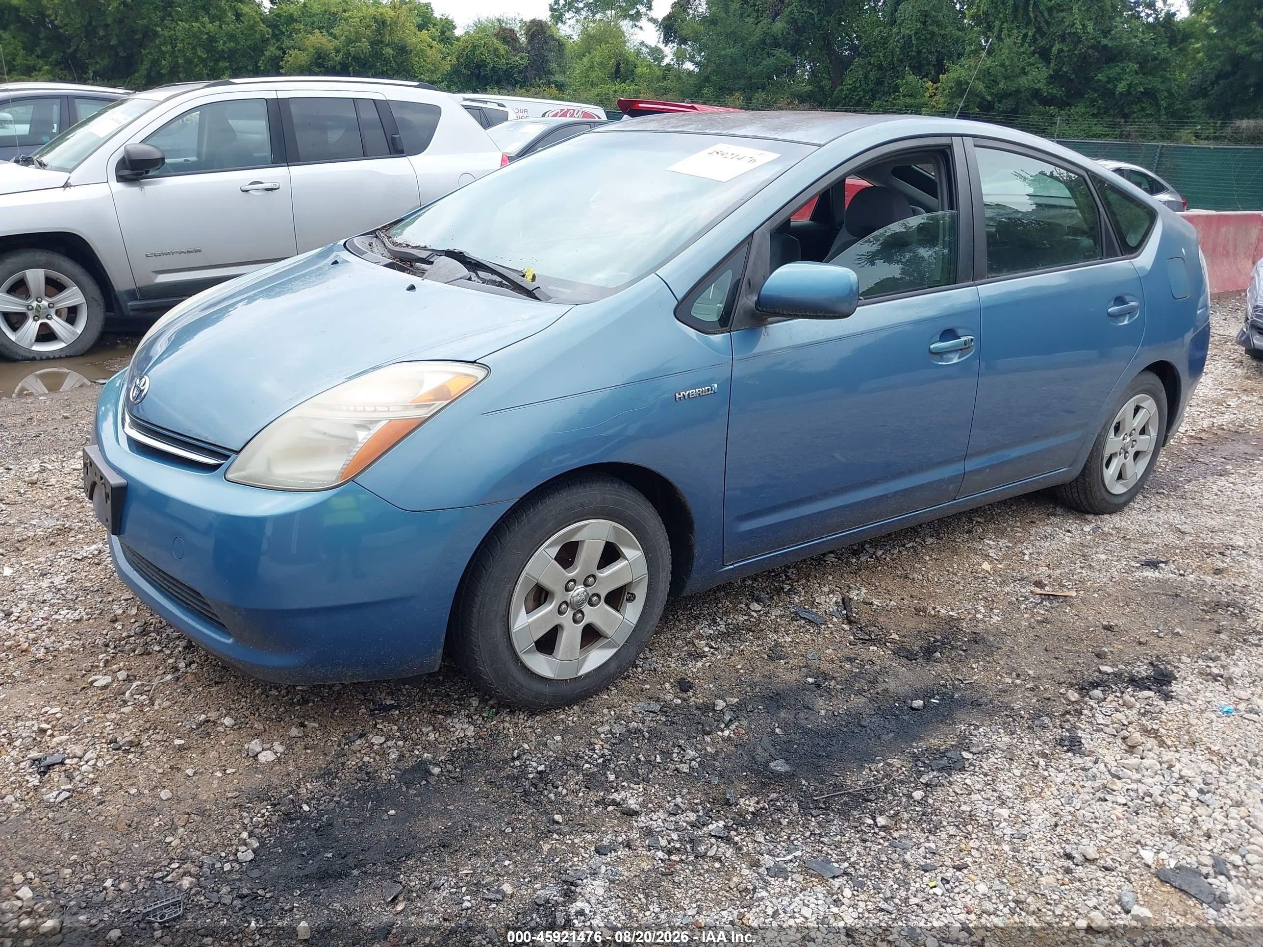 2007 Toyota Prius   Blue vin: JTDKB20U777634862