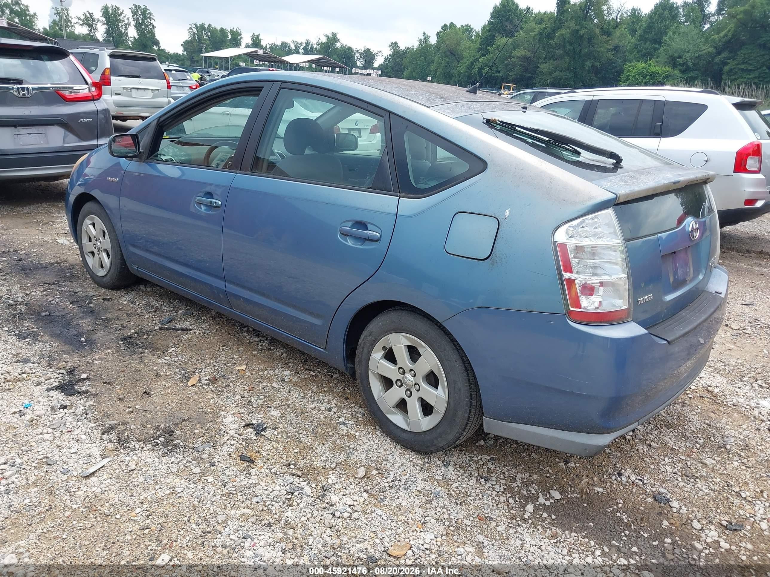 2007 Toyota Prius   Blue vin: JTDKB20U777634862