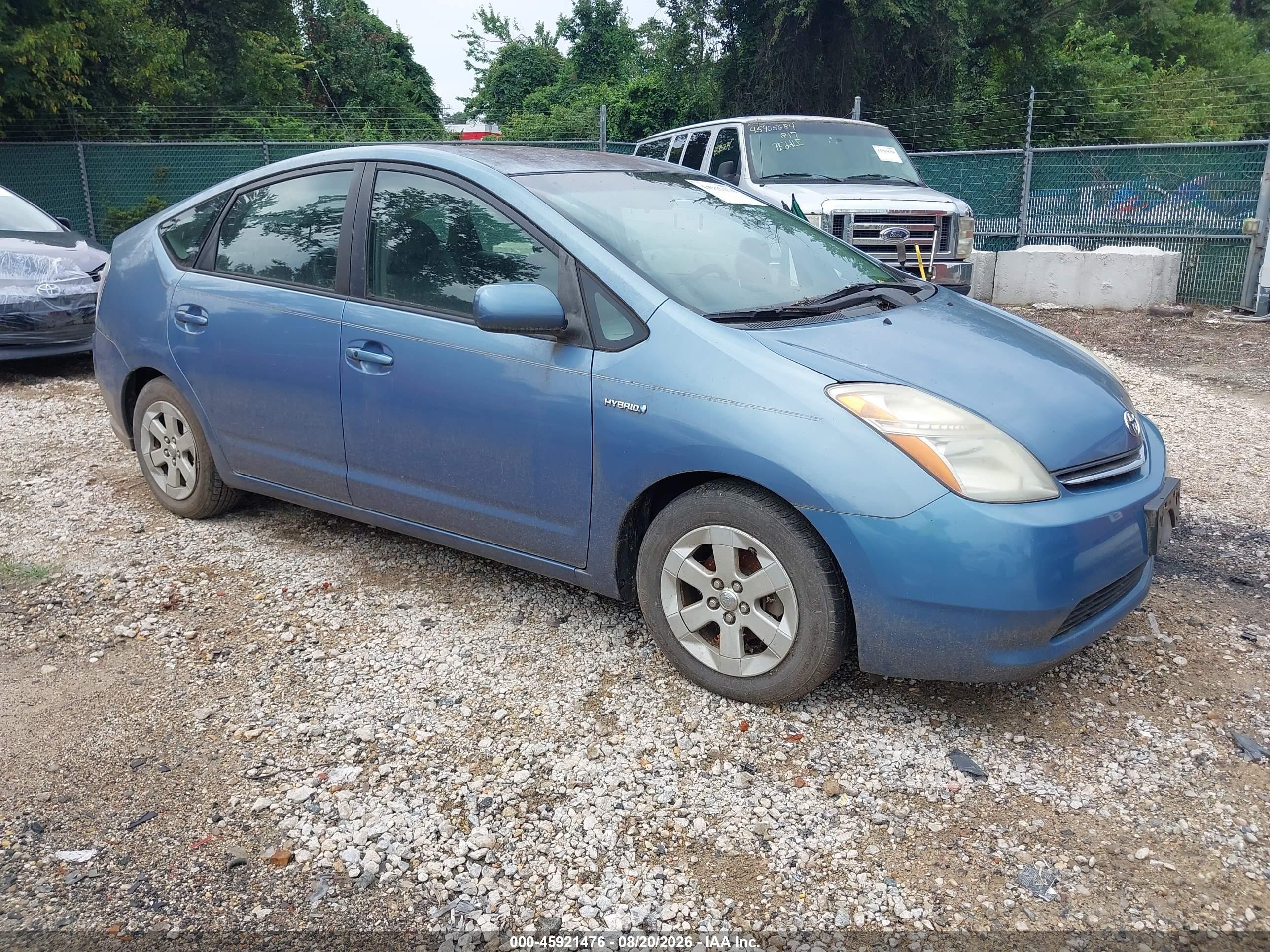 2007 Toyota Prius   Blue vin: JTDKB20U777634862