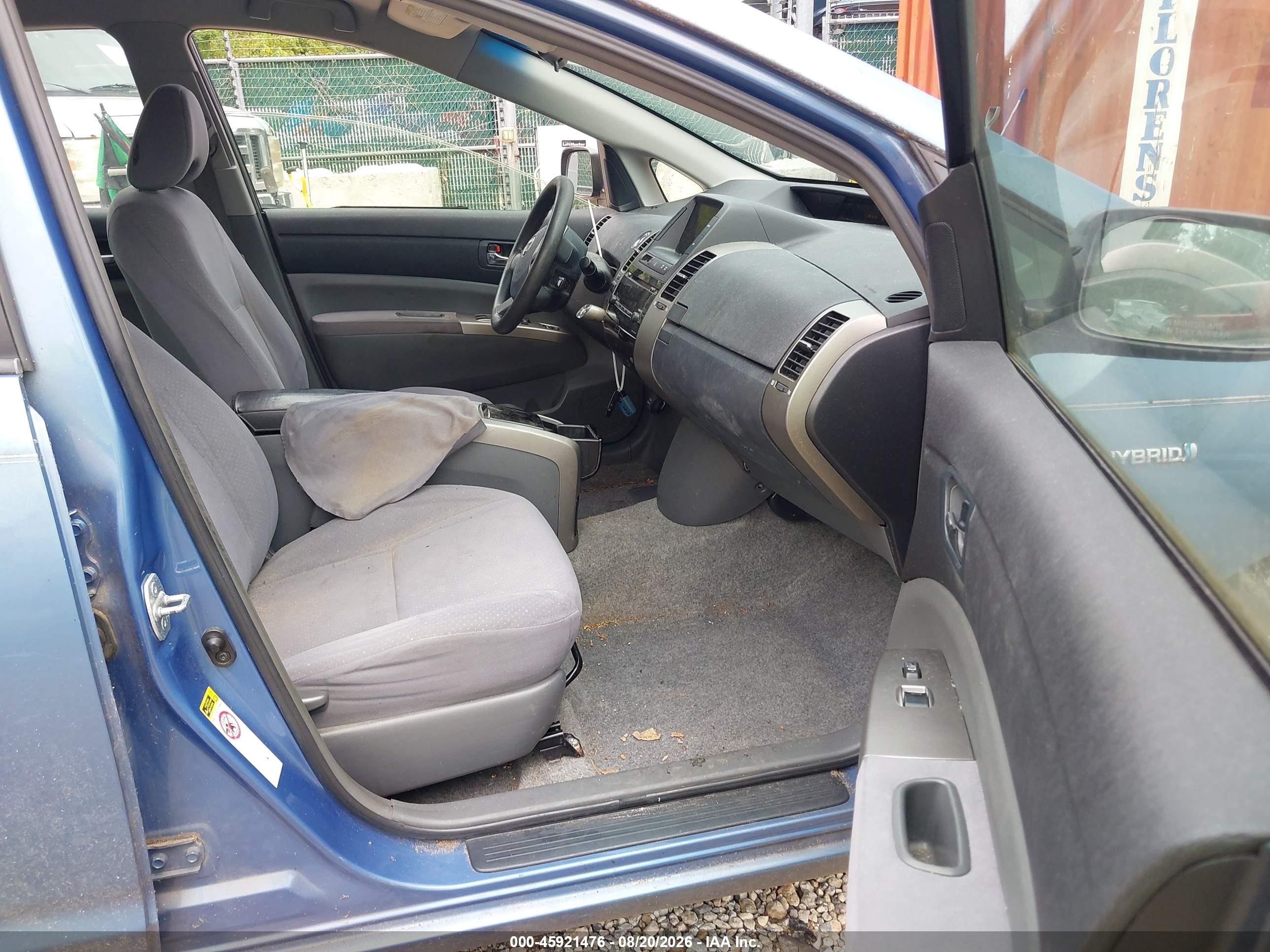 2007 Toyota Prius   Blue vin: JTDKB20U777634862