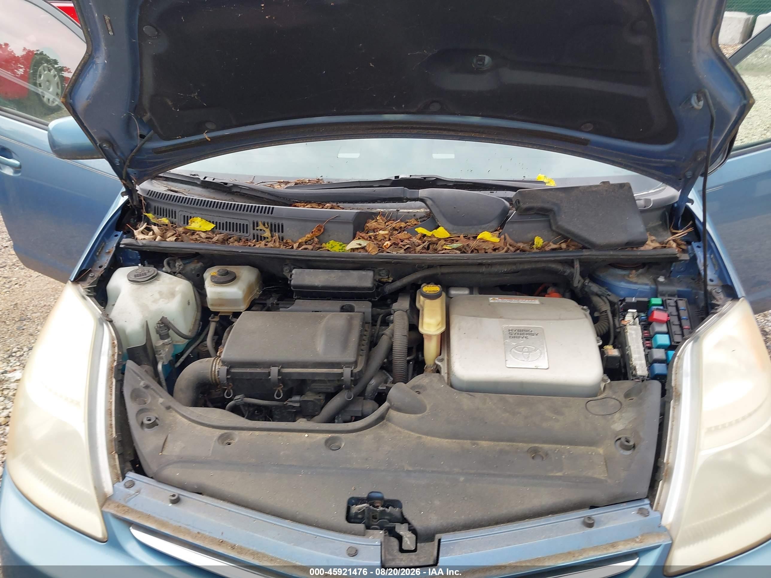 2007 Toyota Prius   Blue vin: JTDKB20U777634862