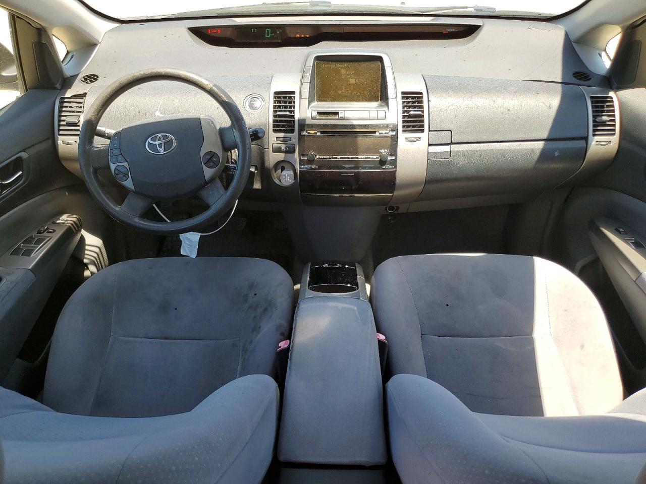 2007 Toyota Prius Base Blue vin: JTDKB20U777645604