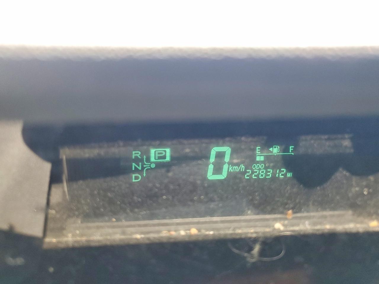2007 Toyota Prius Base Blue vin: JTDKB20U777645604