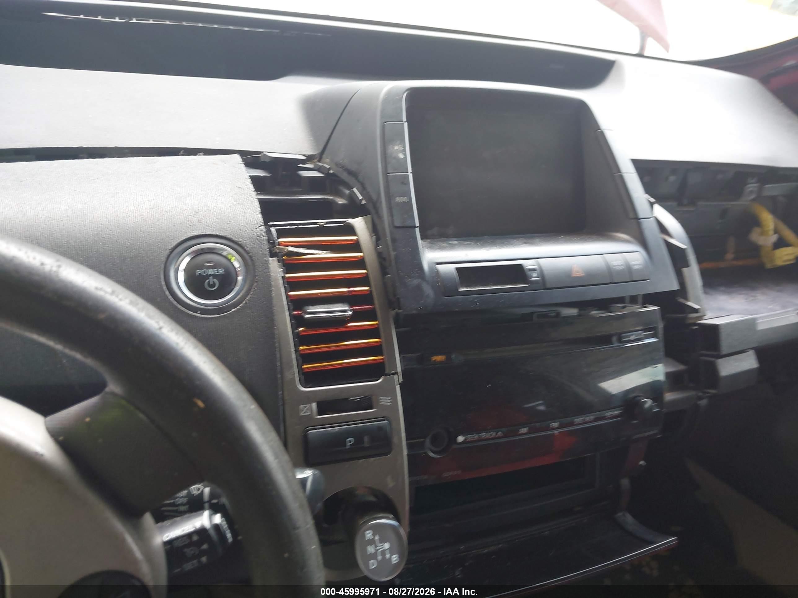 2007 Toyota Prius   Красный vin: JTDKB20U777652049