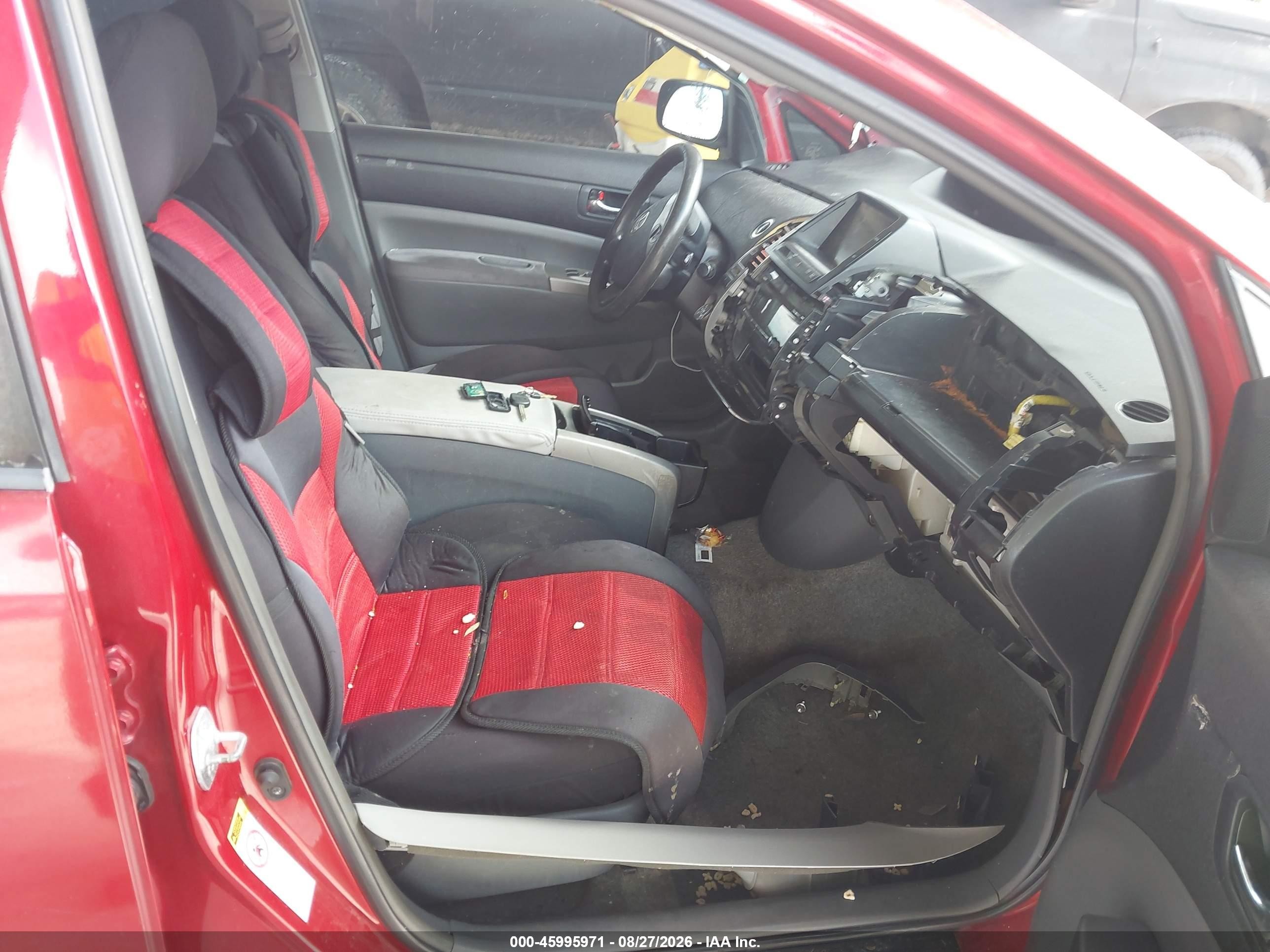 2007 Toyota Prius   Красный vin: JTDKB20U777652049