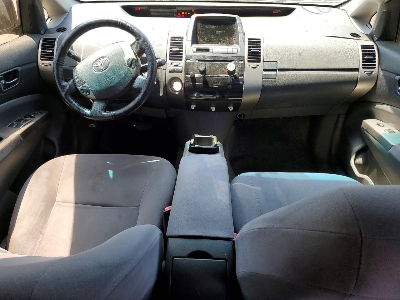 2007 Toyota Prius Base Green vin: JTDKB20U777655789
