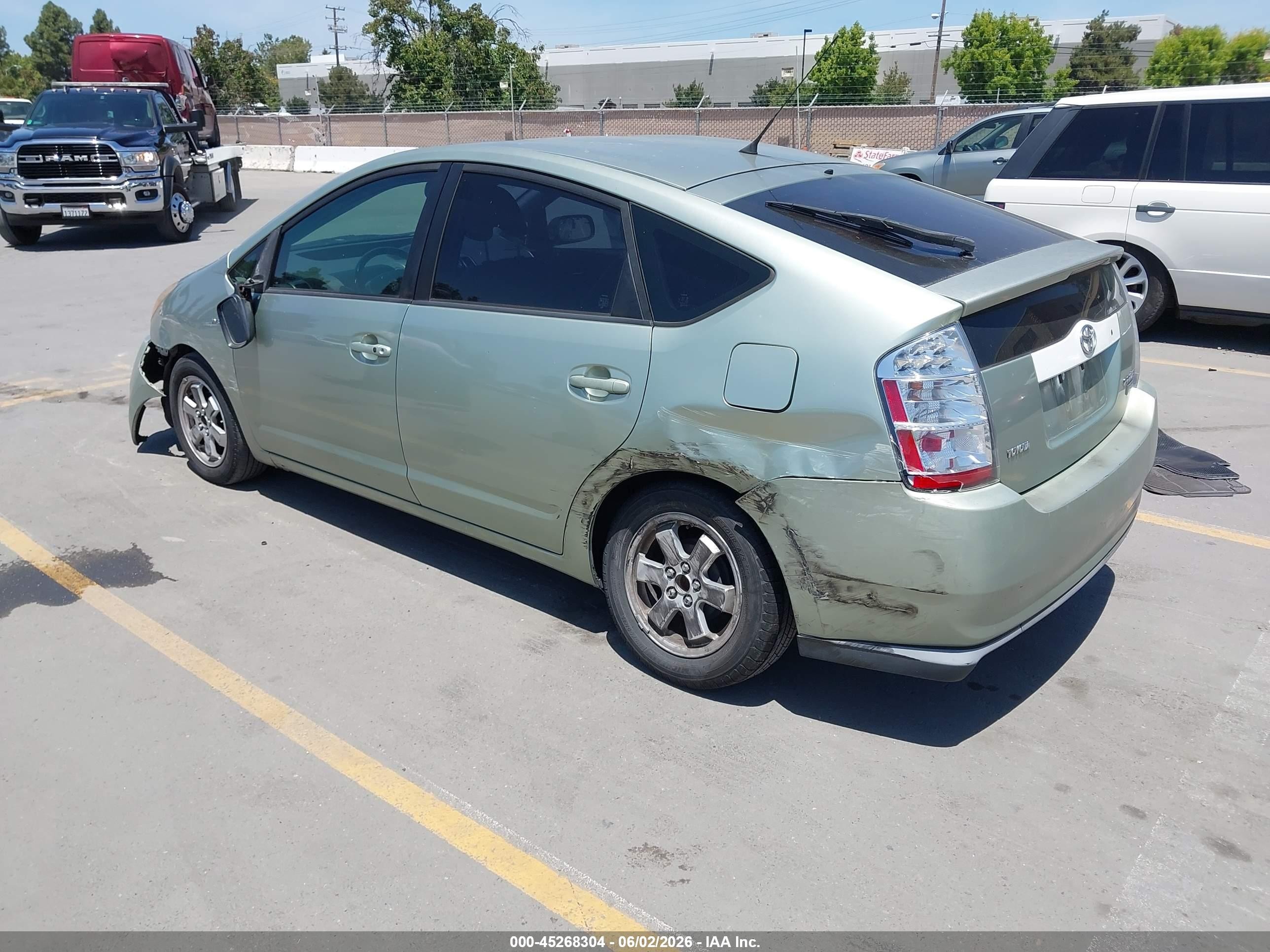 2007 Toyota Prius   Green vin: JTDKB20U777671975