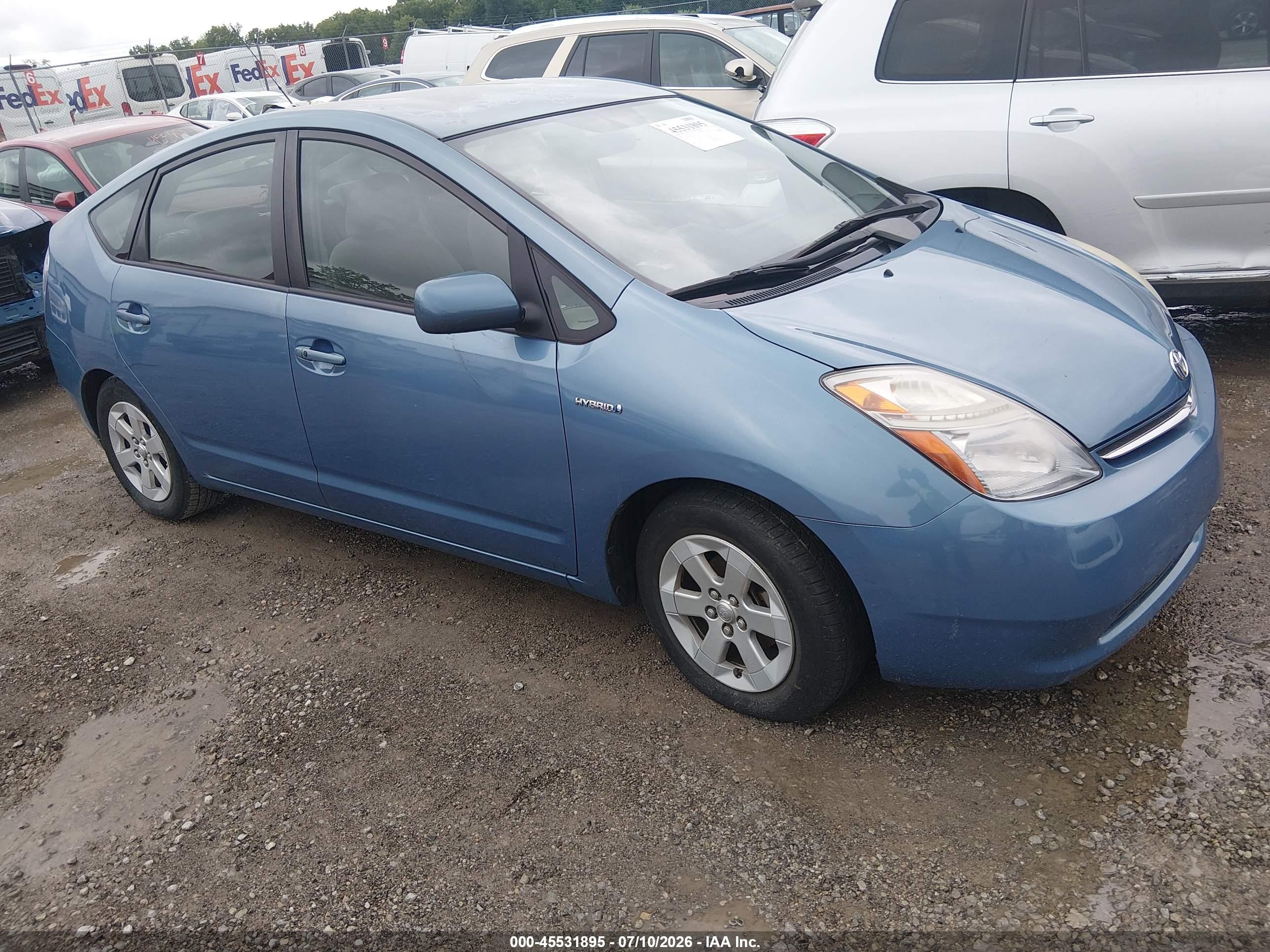 2007 Toyota Prius   Blue vin: JTDKB20U777690431