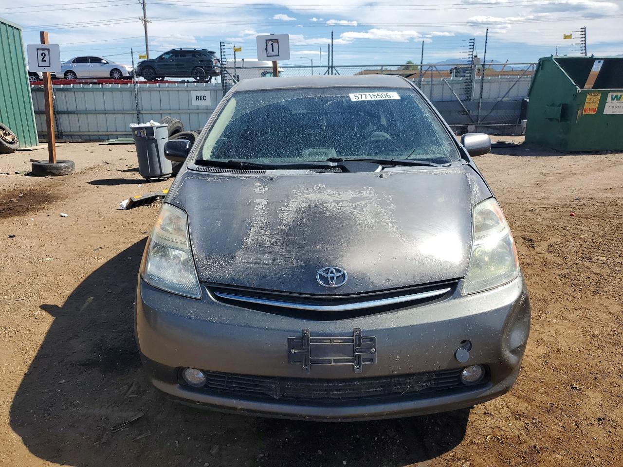 2008 Toyota Prius Base Charcoal vin: JTDKB20U783300999